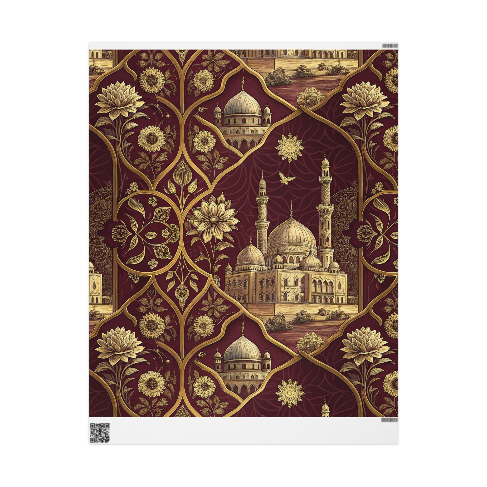 ramadan-night-wrapping-papers-islamic-celestial-gift-wrap-mosque-silhouette-eid-holiday-supplies-festive-present-packaging-re