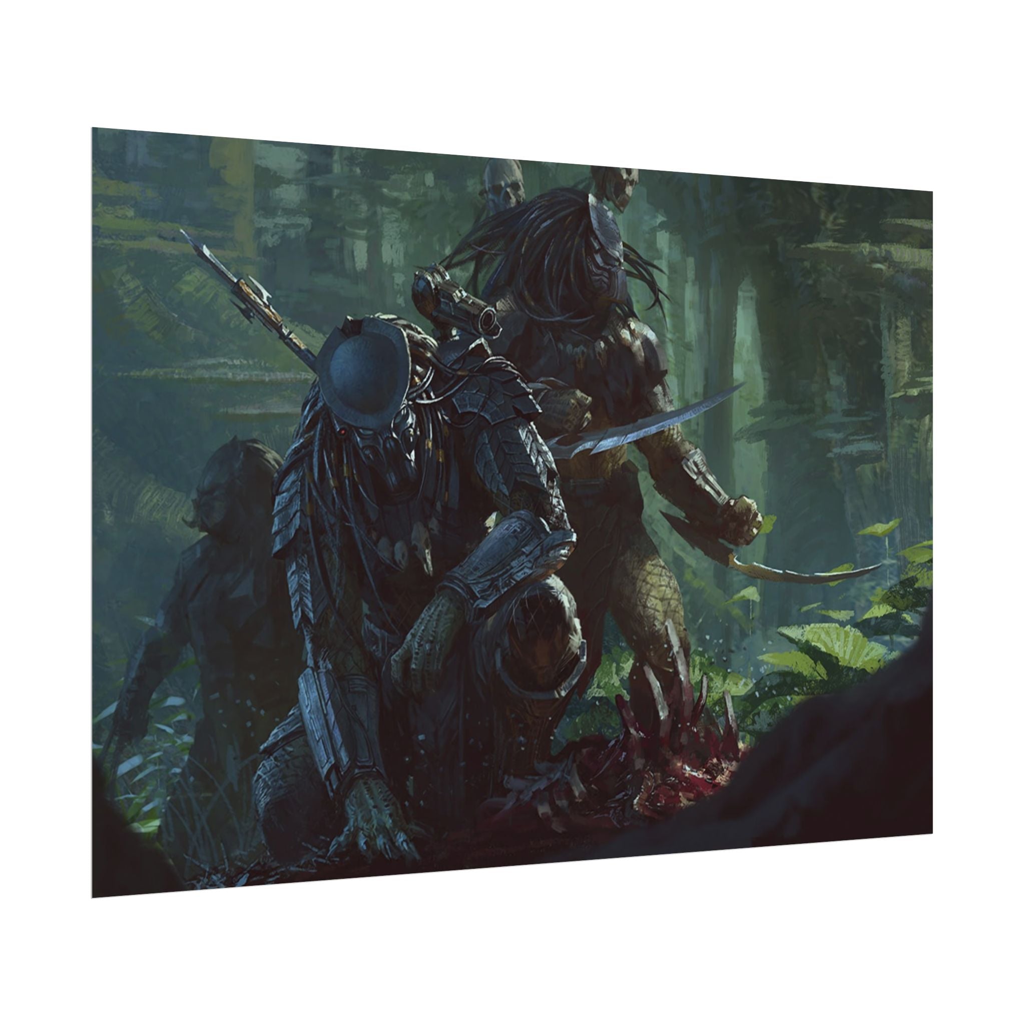 predator-alien-art-predator-poster-print-movie-wall-art-sci-fi-home-decor-geek-wall-art-fantasy-decor