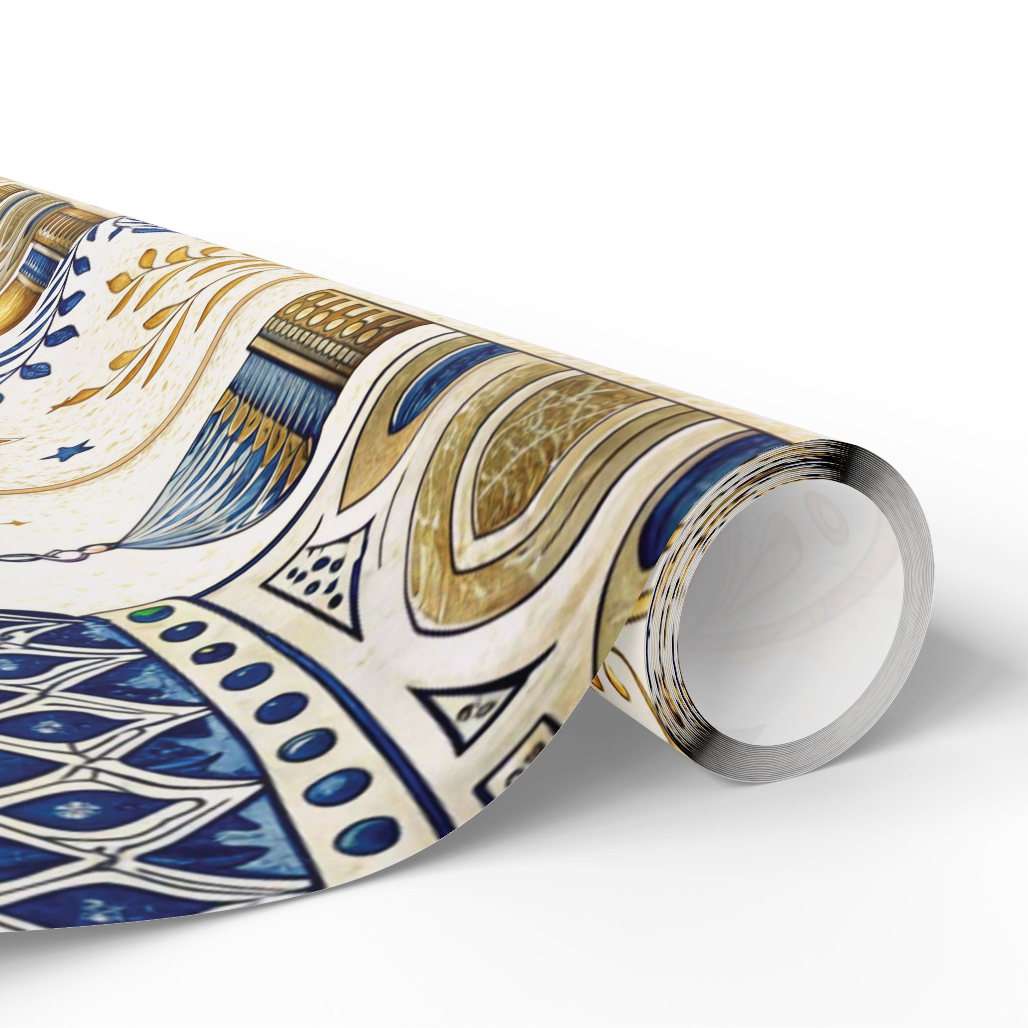 ramadan-night-wrapping-papers-islamic-crescent-moon-gift-wrap-mosque-silhouette-eid-holiday-supplies-festive-present-packagin