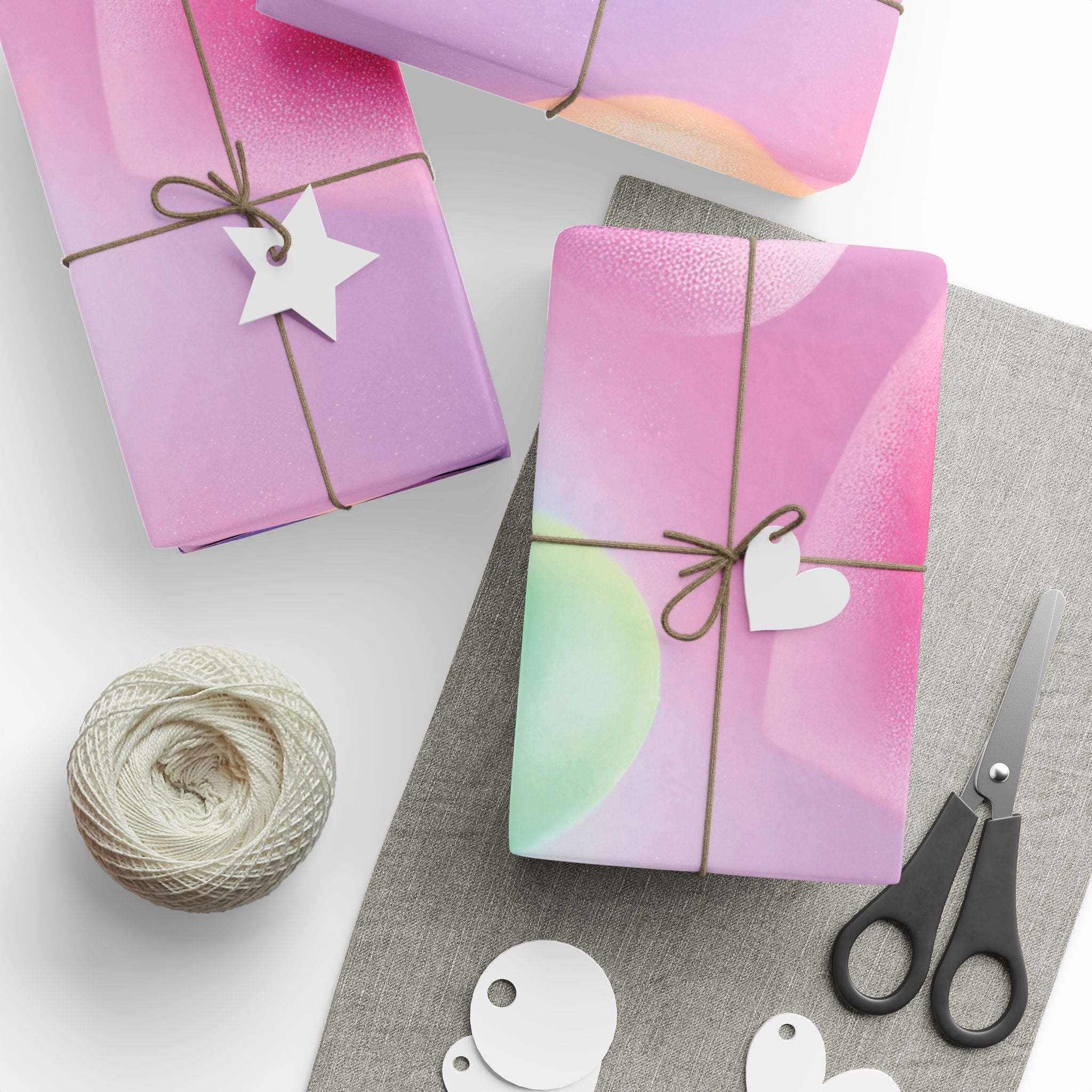 heart-gift-wrapping-papers-pink-glittery-gift-wrap-roll-for-birthdays-weddings-christmas-party-supplies-crafting-diy-projects