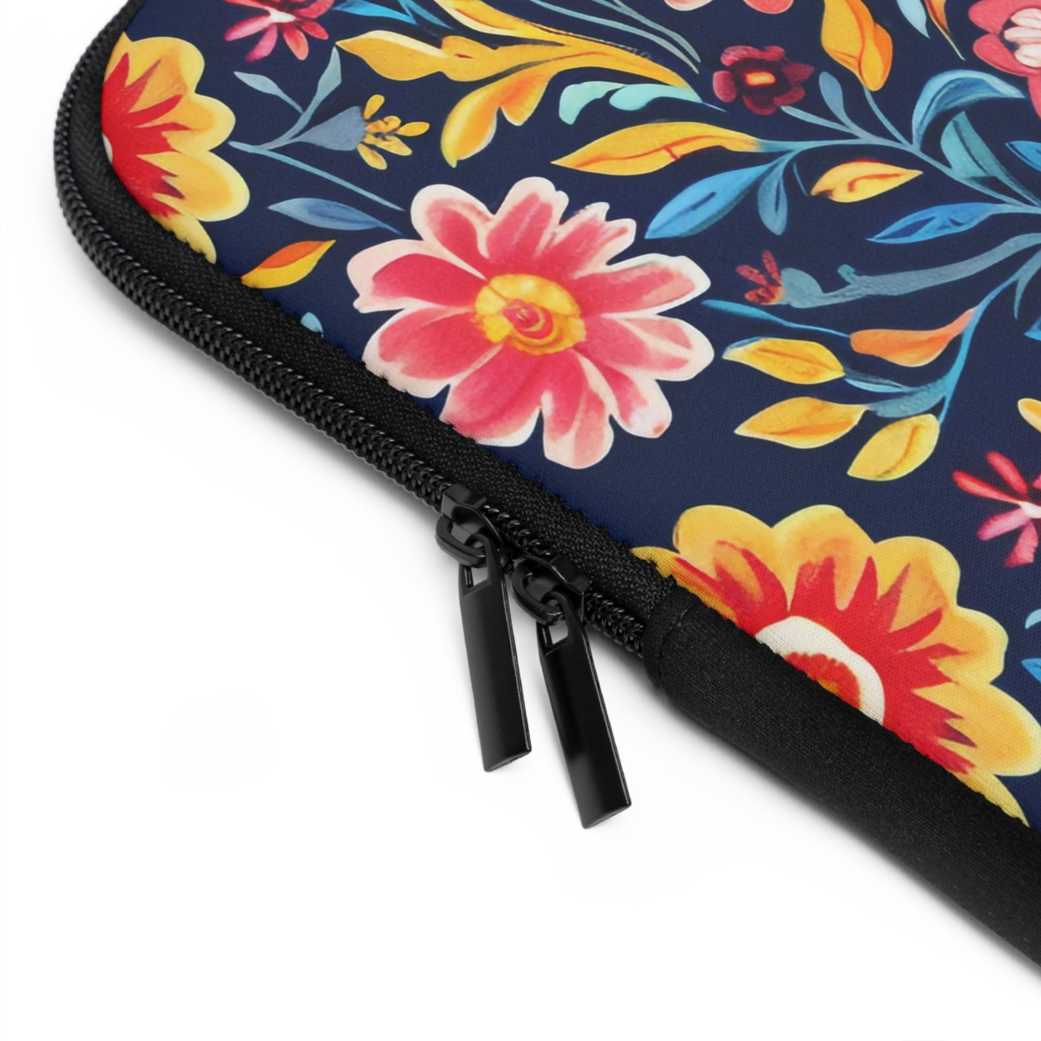 aesthetic-floral-laptop-sleeve-protective-cover-for-tech-yellow-blue-design-macbook-air-15-sleeve-floral-computer-bag-tablet-