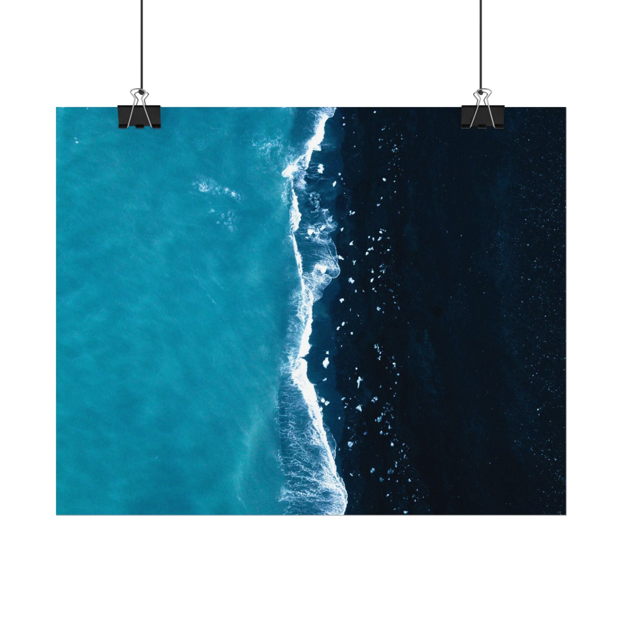 ocean-minimalist-decor-poster-print-beach-wall-art-coastal-photography-blue-ocean-print-sand-landscape-home-office-decoration