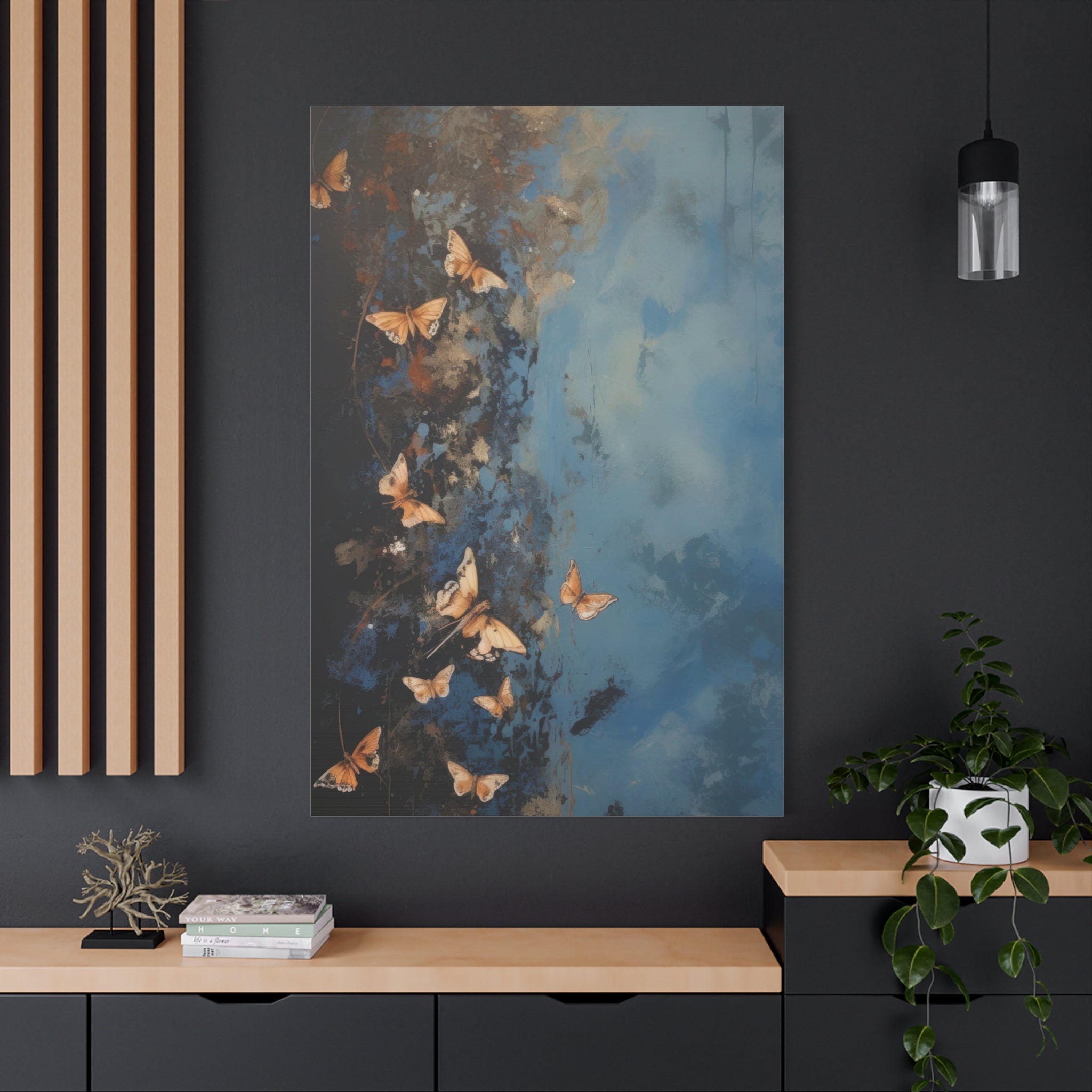 abstract-butterfly-canvas-print-brush-strokes-living-room-decor-abstract-paintings-butterfly-decor-home-decor-accent