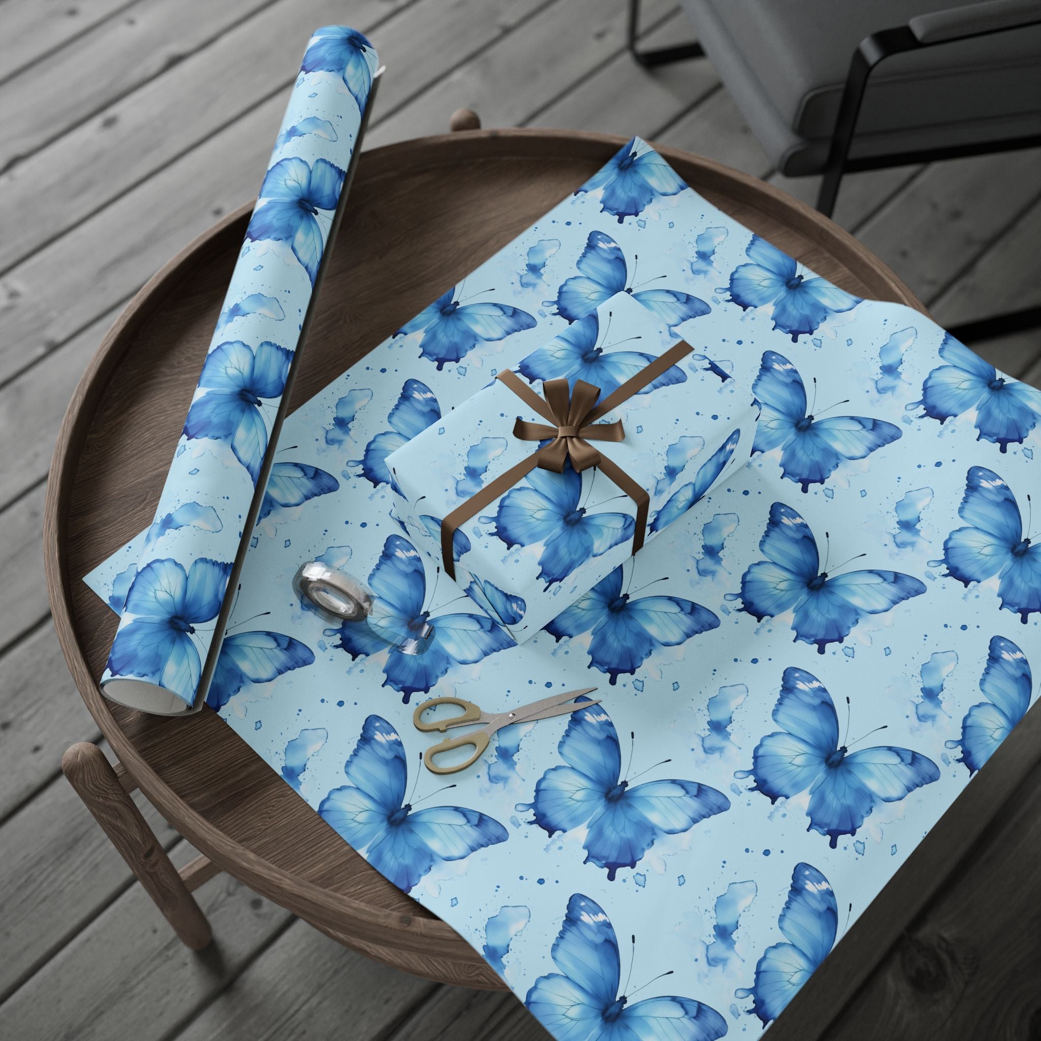 butterfly-watercolor-wrapping-papers-blue-elegant-roll-for-gifts-craft-supplies-birthday-gift-wrap-holiday-packaging-scrapboo