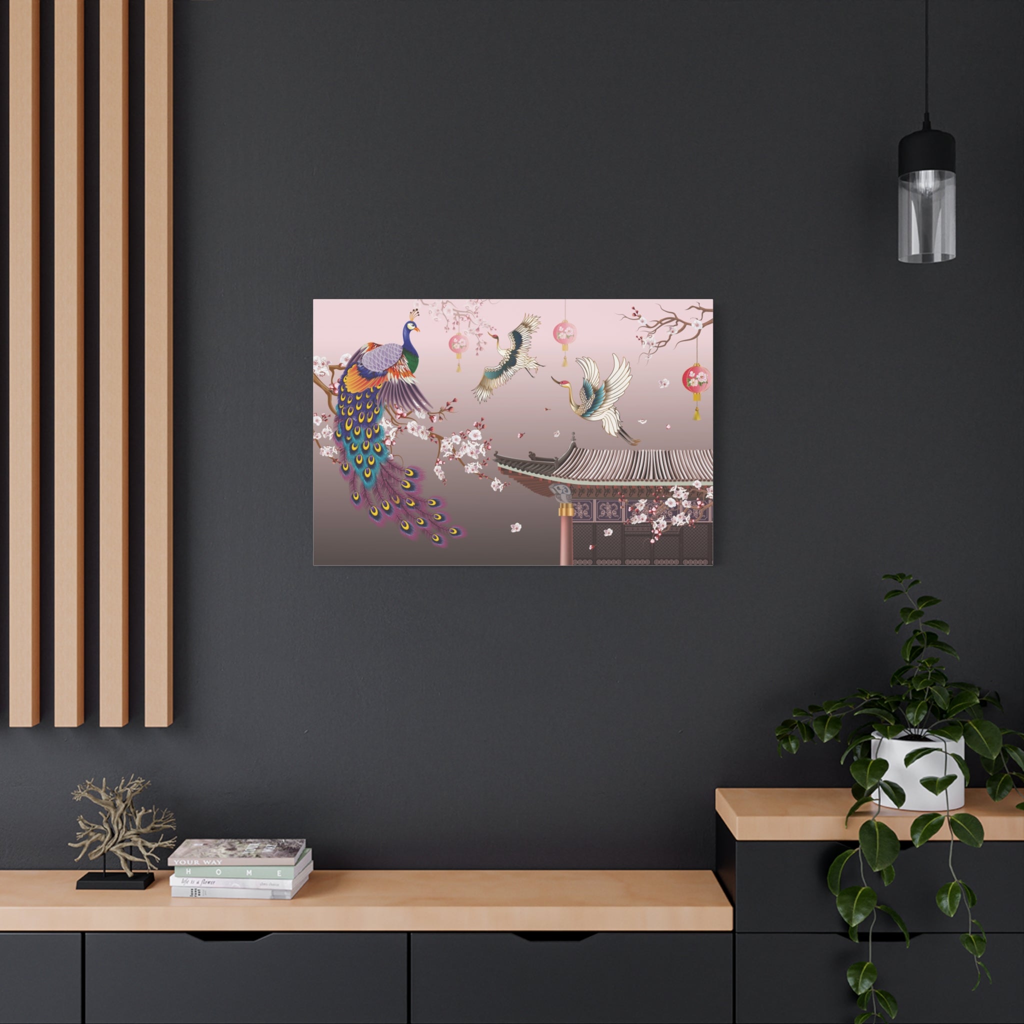 canvas-wall-art-chinese-lantern-dragon-decor-asian-home-decor-oriental-style-print-matte-canvas-stretched-artwork-chinese-new