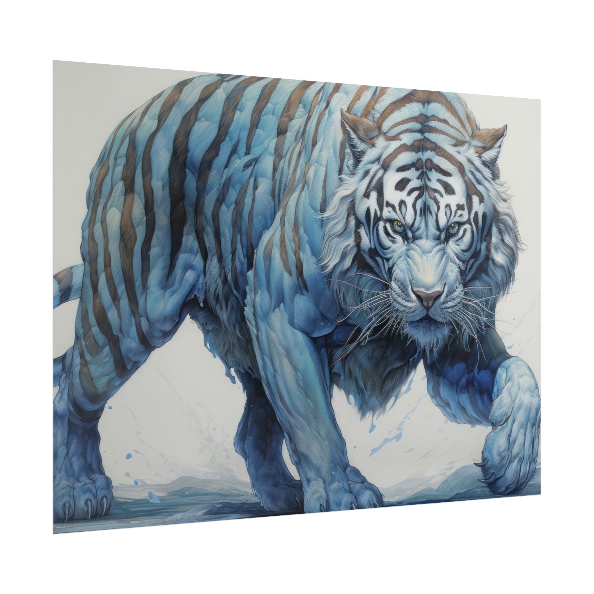 fantasy-white-tiger-poster-print-rolled-posters-for-wall-decor-tiger-wall-art-safari-animal-art-print-home-office-decor-jungl