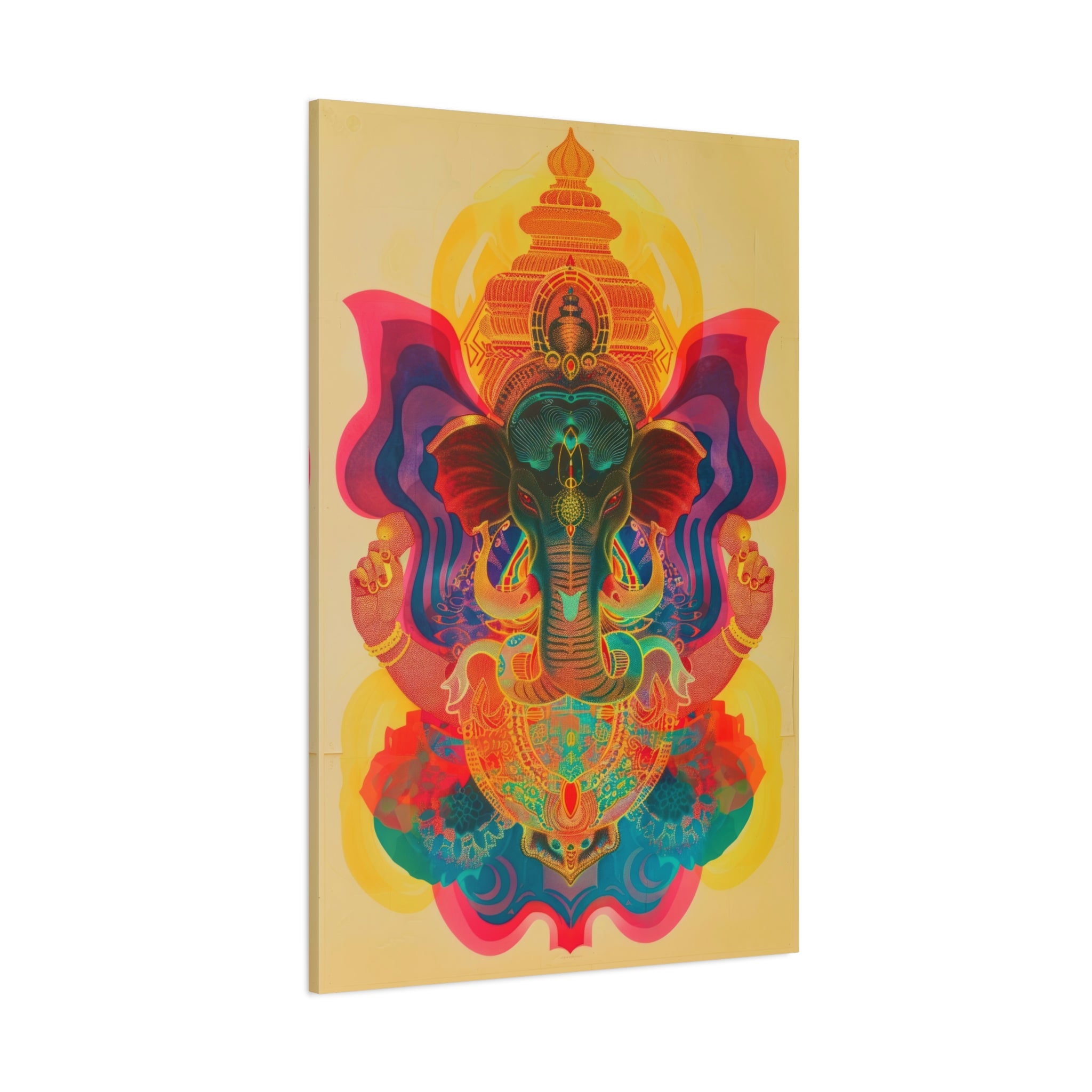 colorful-ganesha-canvas-print-wall-art-decor-spiritual-home-decor-lord-ganesha-deity-art-hindu-god-painting-ethnic-wall-hangi