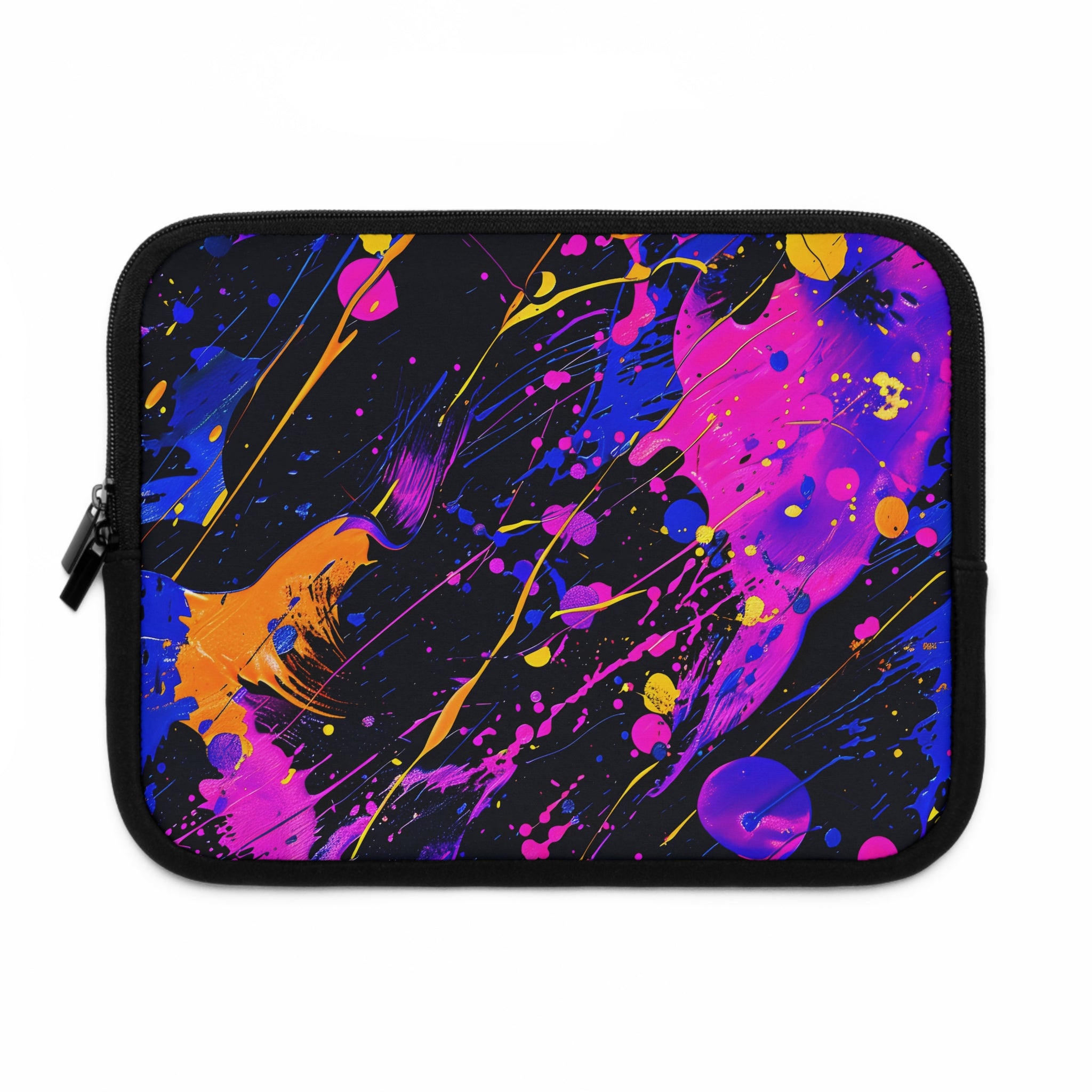 neon-abstract-paint-splatter-laptop-sleeve-orange-macbook-air-sleeve-unique-tech-accessories-colorful-laptop-case-computer-co