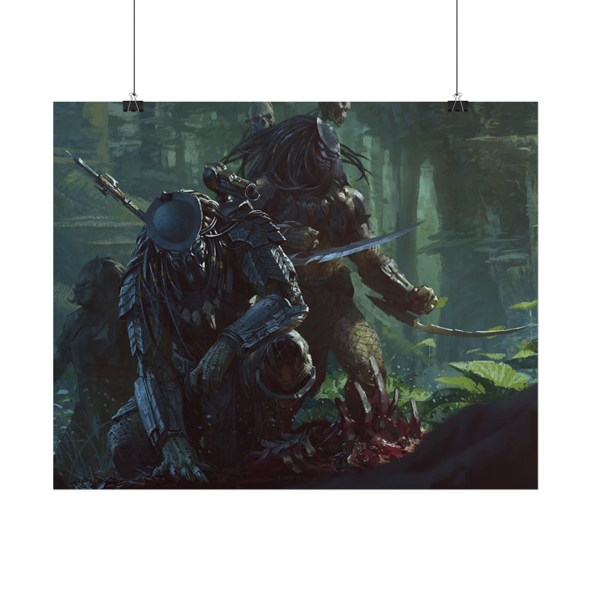 predator-alien-art-predator-poster-print-movie-wall-art-sci-fi-home-decor-geek-wall-art-fantasy-decor