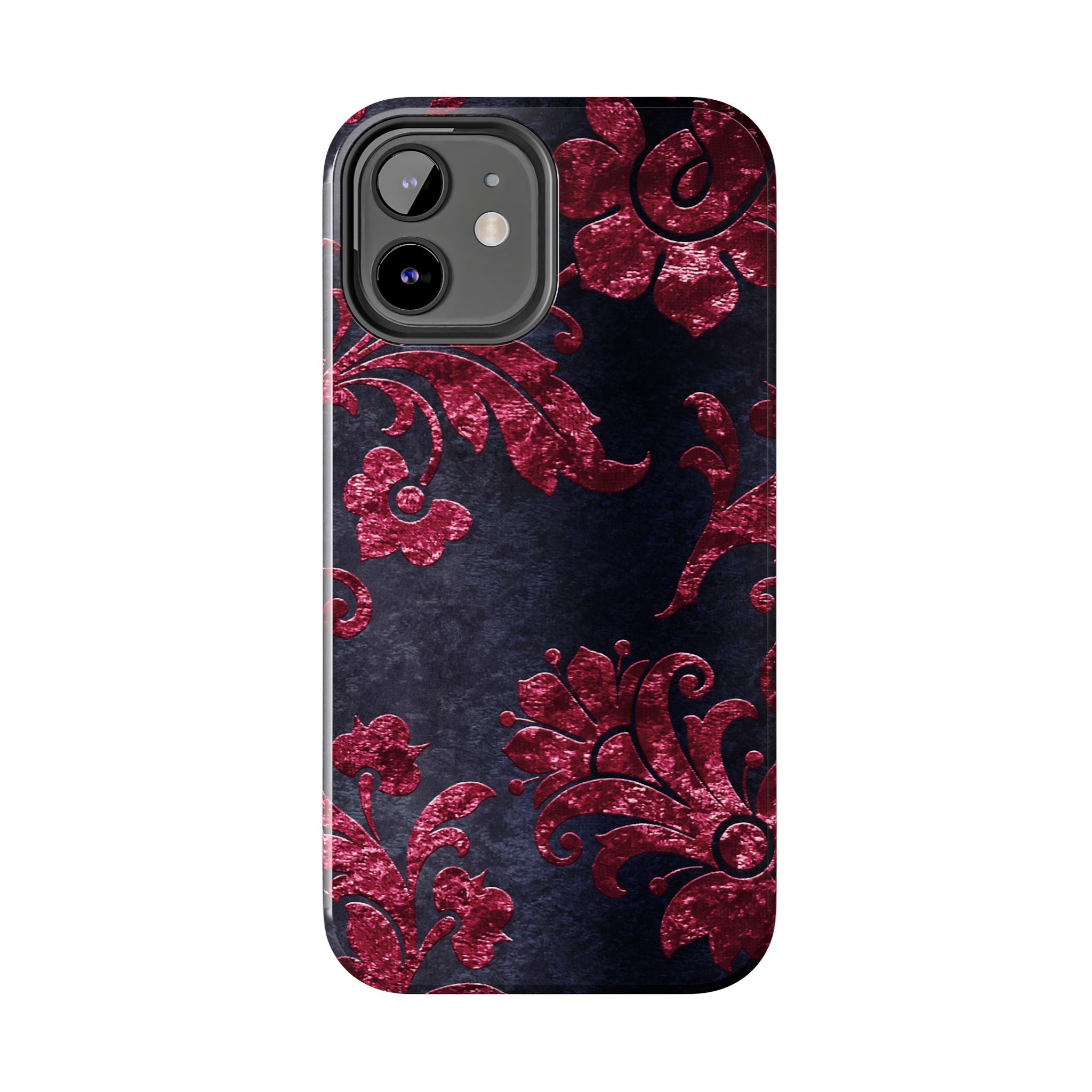 embossed-burgundy-velvet-tough-iphone-case-protective-iphone-cover-heavy-duty-iphone-case-rugged-phone-case-durable-smartphon