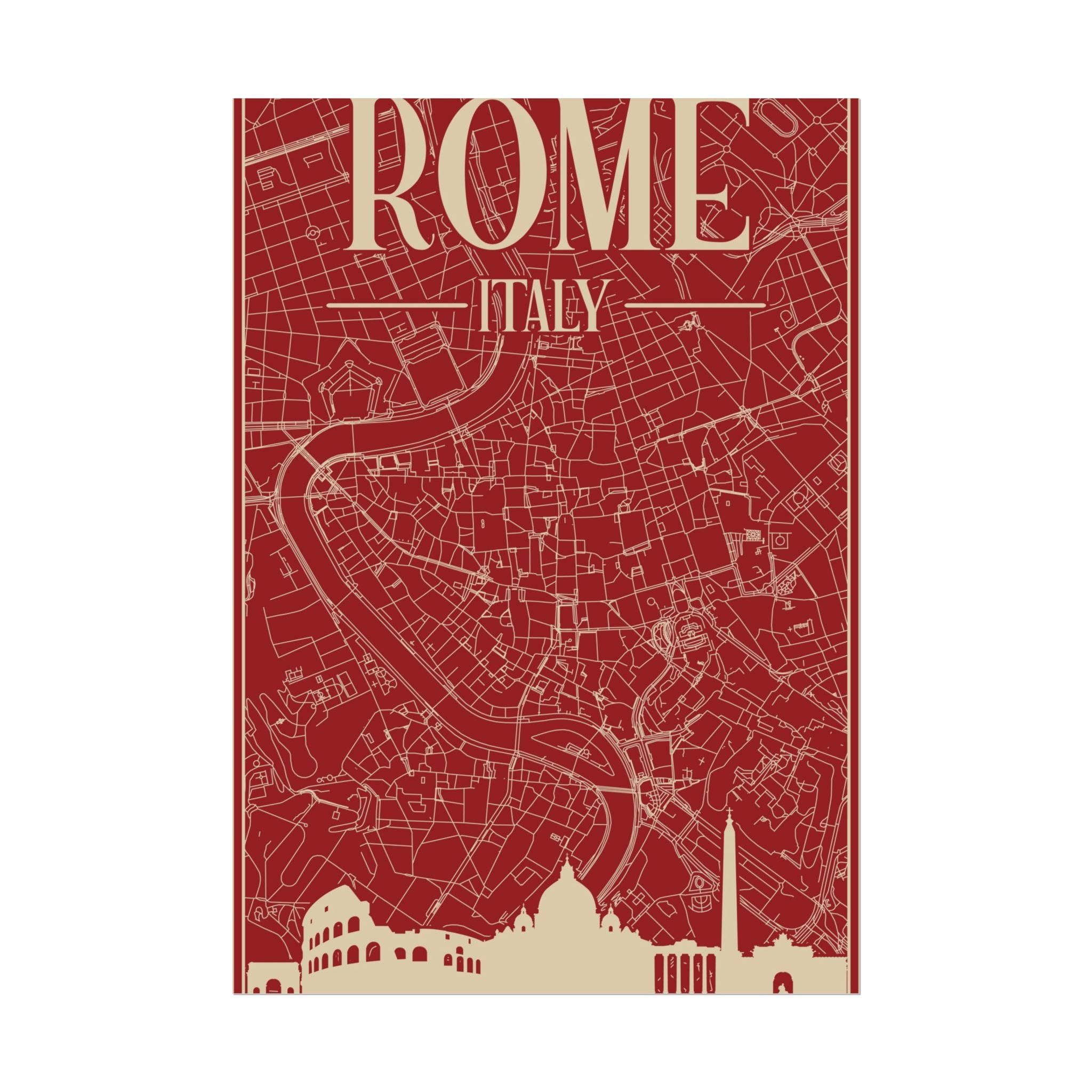 rome-italy-travel-poster-rolled-posters-for-home-decor-wall-art-print-italian-cityscape-wall-hanging