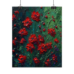 red-wildflowers-poster-print-impasto-oil-painting-look-stretched-wall-art-home-decor-floral-print-gift-for-nature-lover