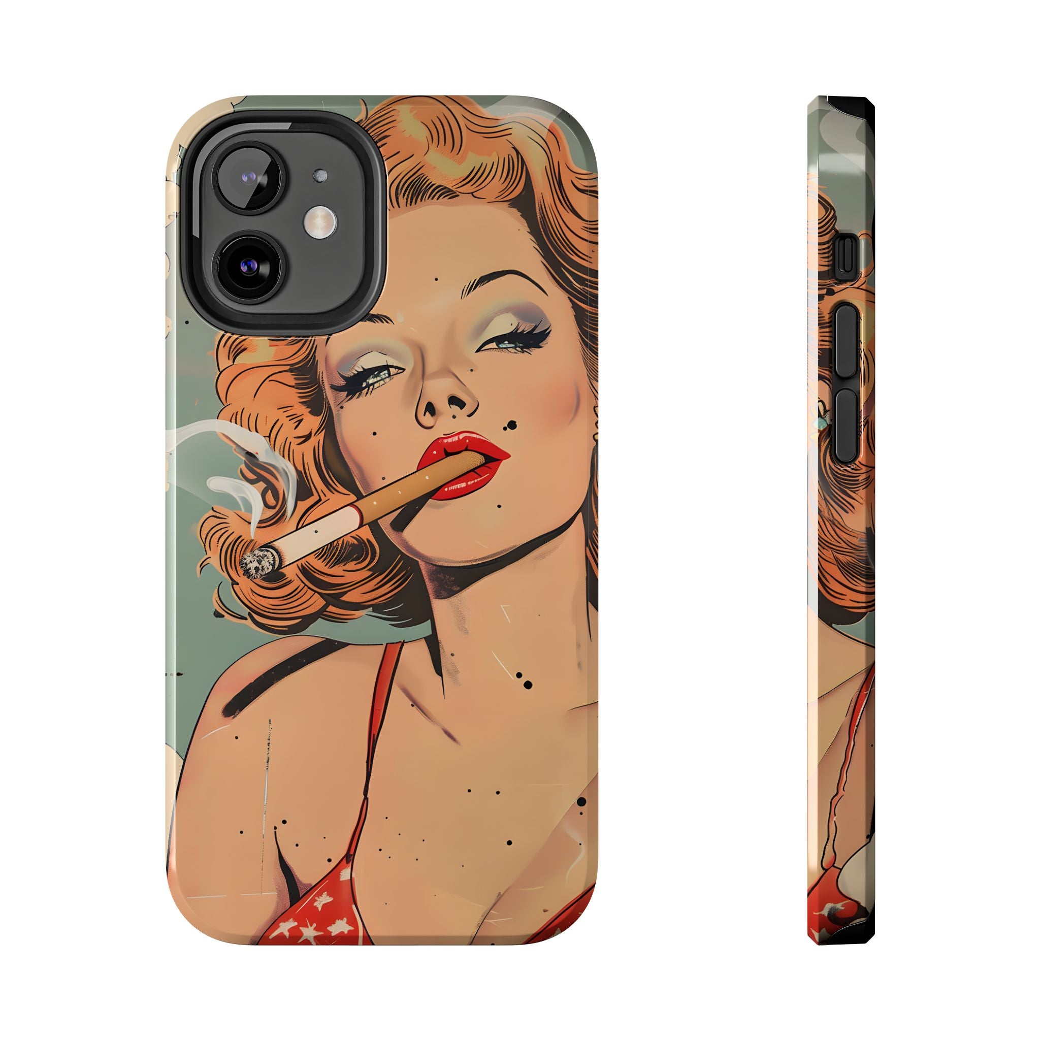 tough-phone-cases-vintage-pin-up-girl-iphone-cover-strong-phone-protector-retro-pinup-design-protective-smartphone-case
