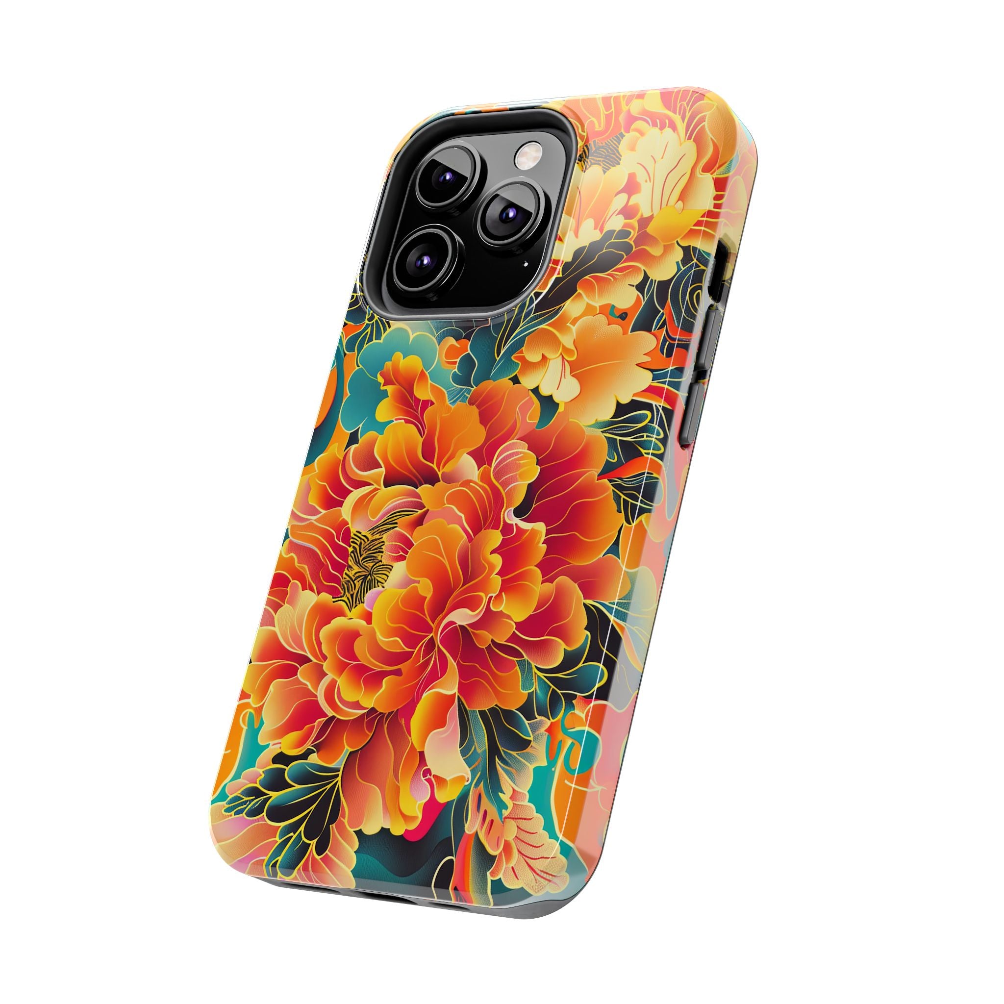 iphone-tough-case-retro-japanese-flowers-floral-phone-cover-vintage-japanese-style-protective-phone-case-asian-floral-design-