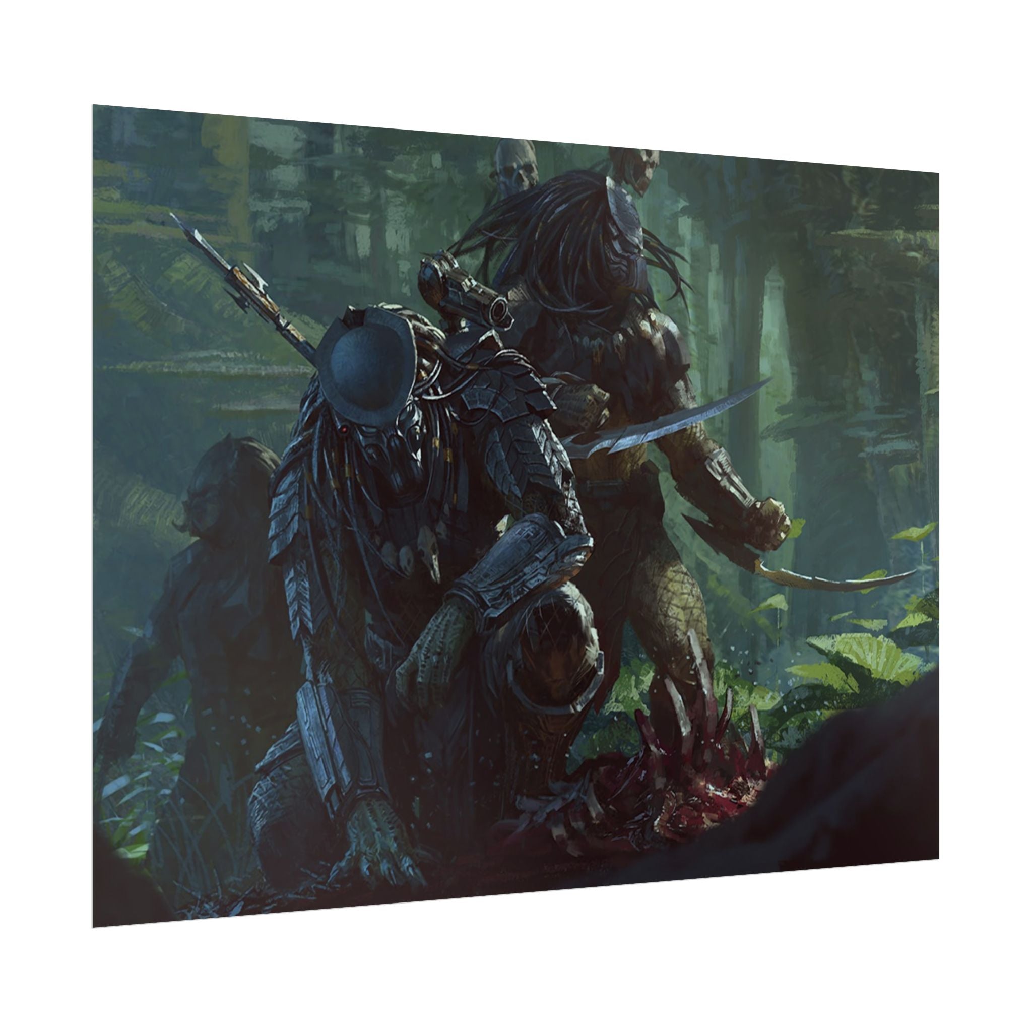 predator-alien-art-predator-poster-print-movie-wall-art-sci-fi-home-decor-geek-wall-art-fantasy-decor