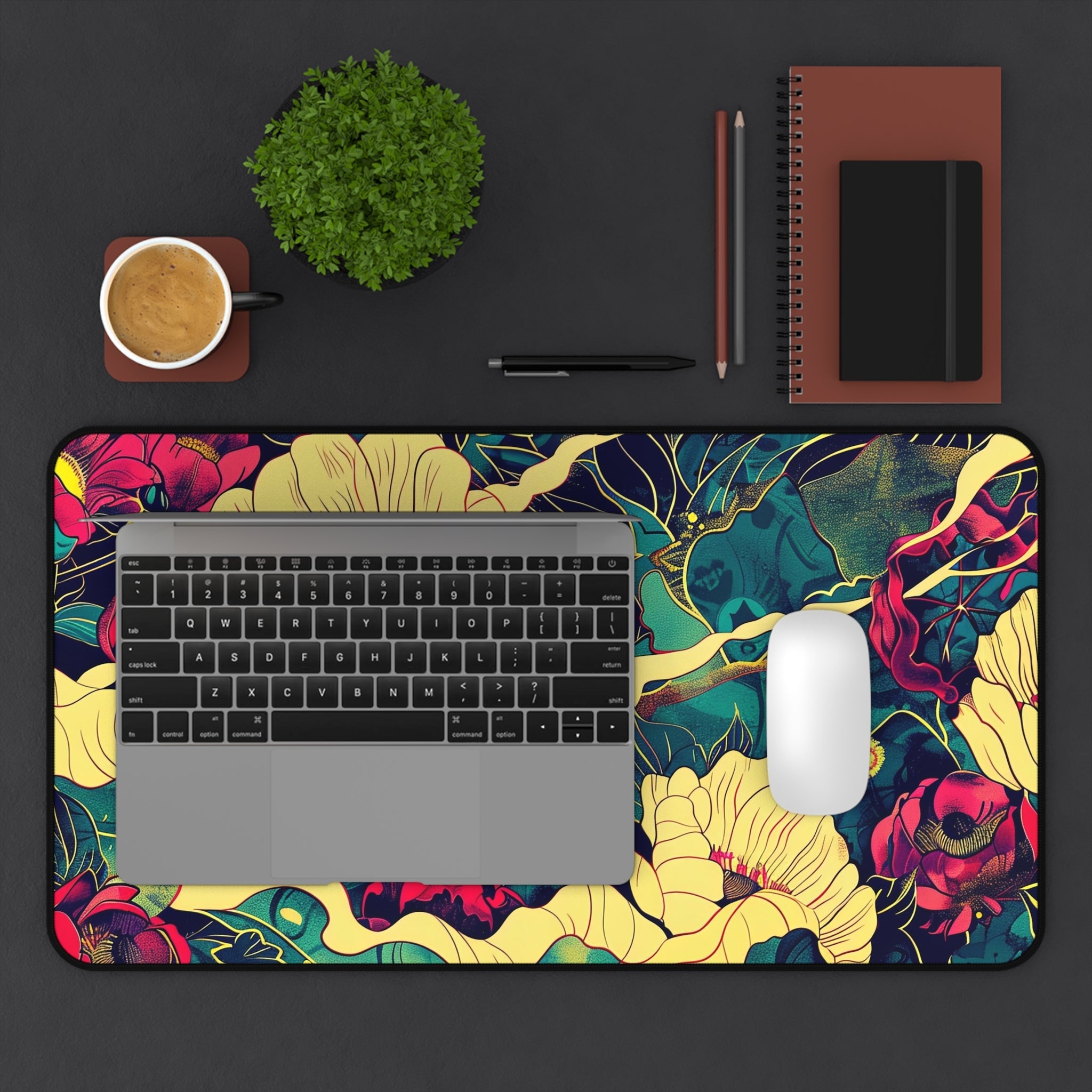 retro-japanese-art-gaming-mousepad-desk-mat-cool-desk-accessories-unique-japandi-desk-decor-gaming-desk-pad-yellow-japanese-d