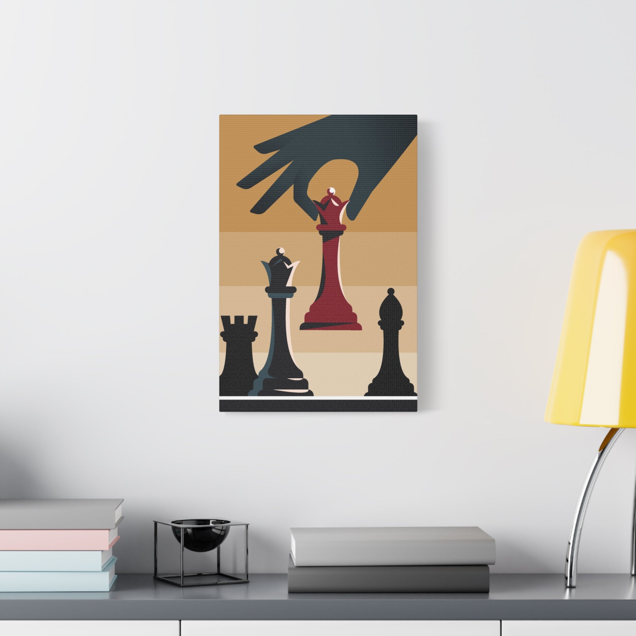 chess-queen-matte-canvas-print-home-decor-for-chess-lovers-stretched-wall-art-chess-player-gift-game-room-decoration-chess-ar