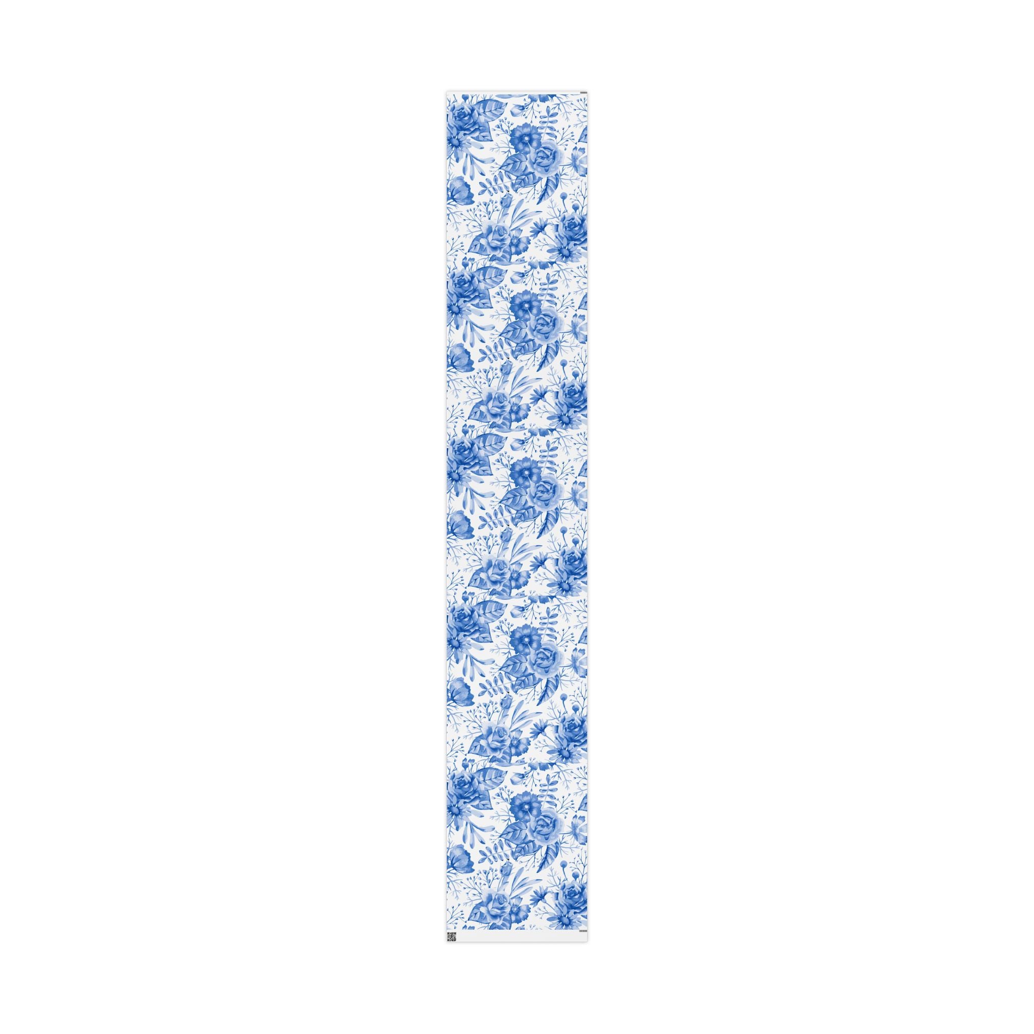 blue-floral-watercolor-pattern-gift-wrapping-30-72-wrapping-papers-art-craft-supplies-packaging-holiday-gift-wrap-decorative-
