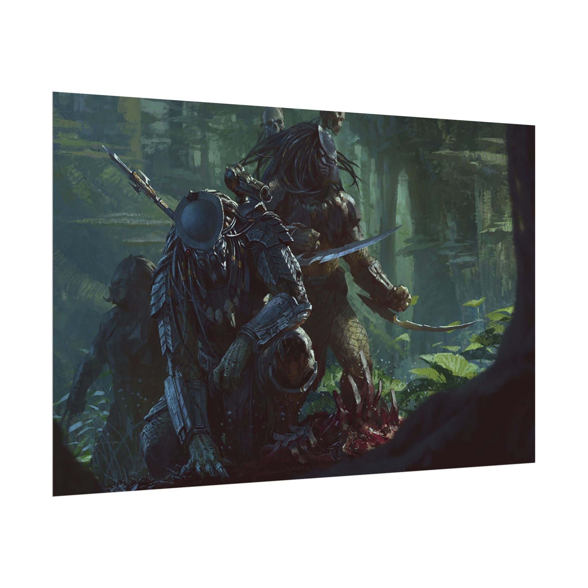 predator-alien-art-predator-poster-print-movie-wall-art-sci-fi-home-decor-geek-wall-art-fantasy-decor