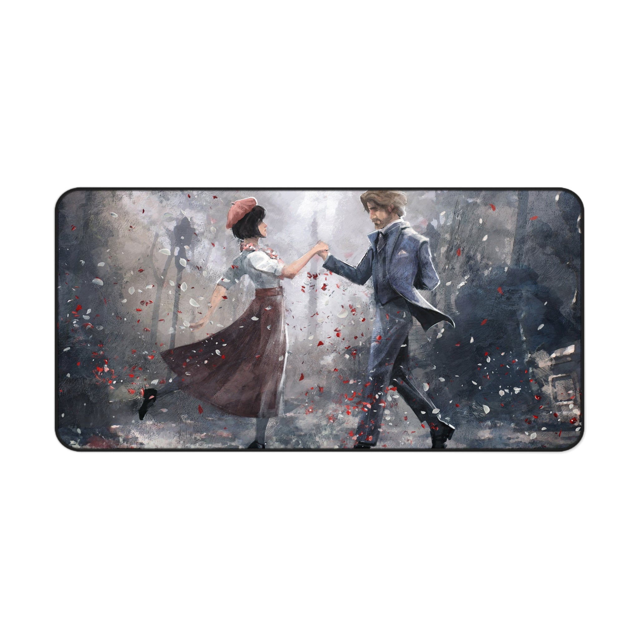 Clair Obscur Expedition 33 Gaming Mouse Pad - XL Desk Mat & Extended Desk Pad - Gustave And Sophie Art - Fantasy RPG Gamer Setup