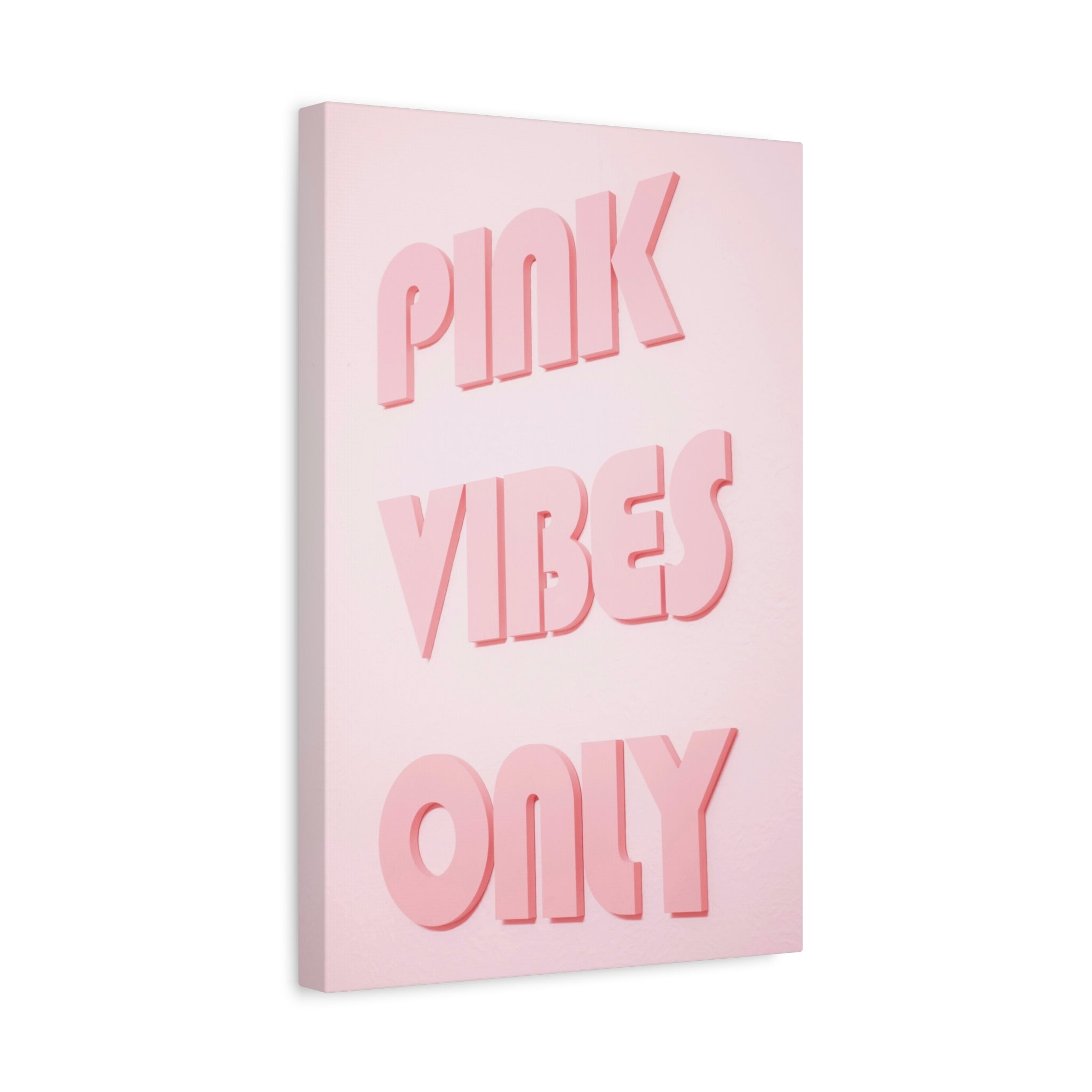 canvas-print-pink-vibes-only-pink-wall-art-aesthetic-wall-art-quote-home-office-decor-retro-wall-decor-pink-print-living-room