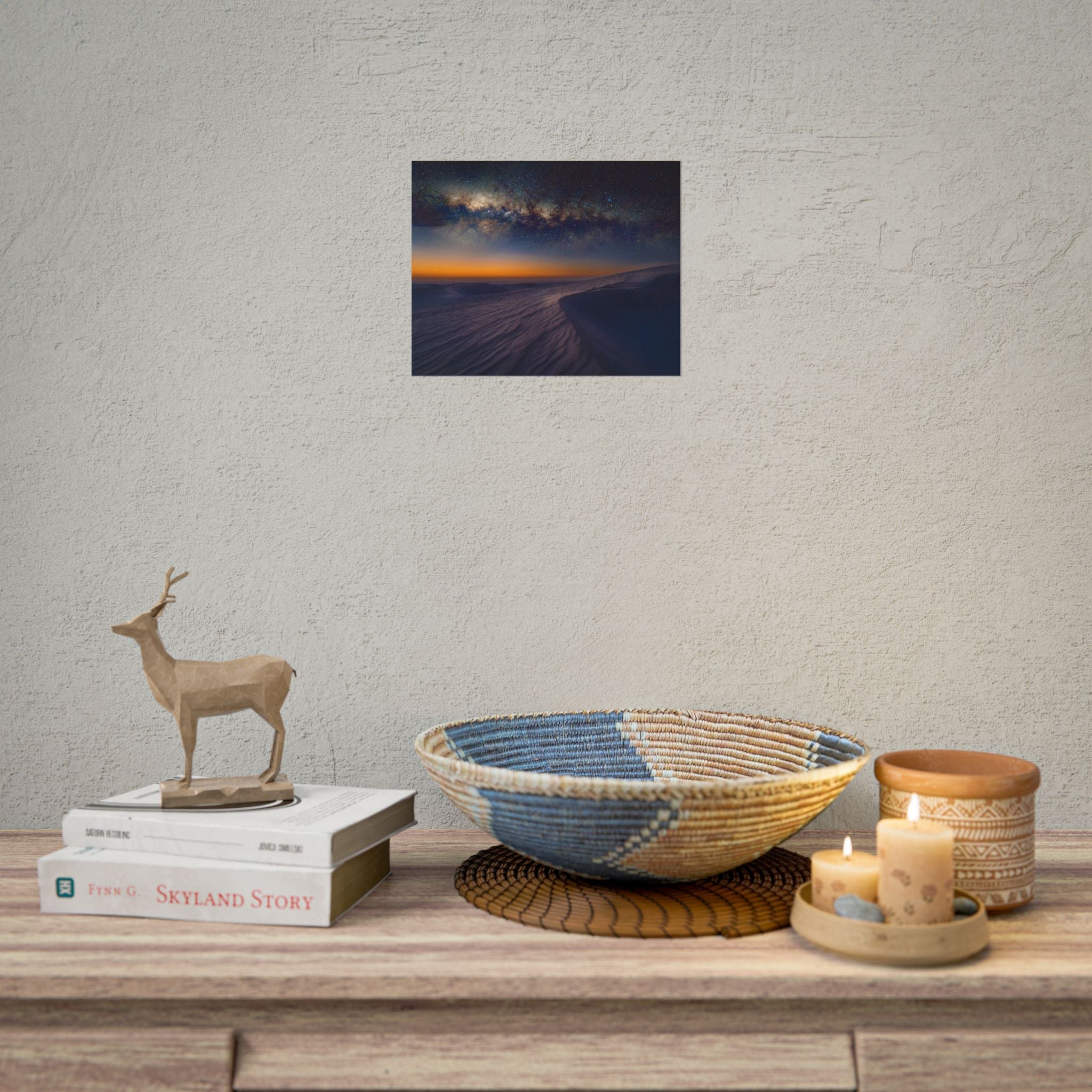 desert-landscape-poster-print-milky-way-wall-art-desert-wall-decor-unique-home-decor-starry-night-picture