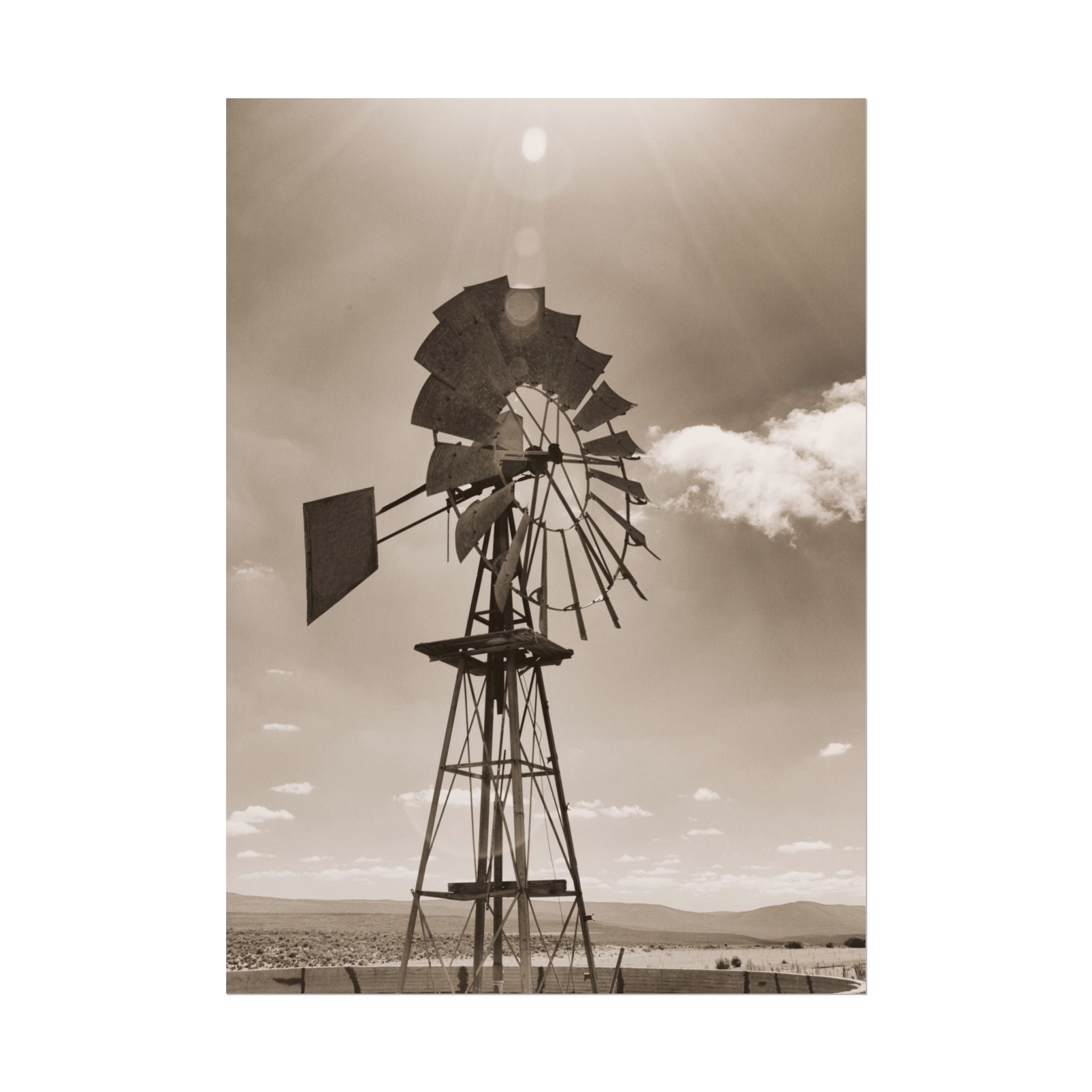 rustic-windmill-photography-poster-print-farm-house-wall-decor-gift-for-farmers-country-home-decor-windmill-wall-art