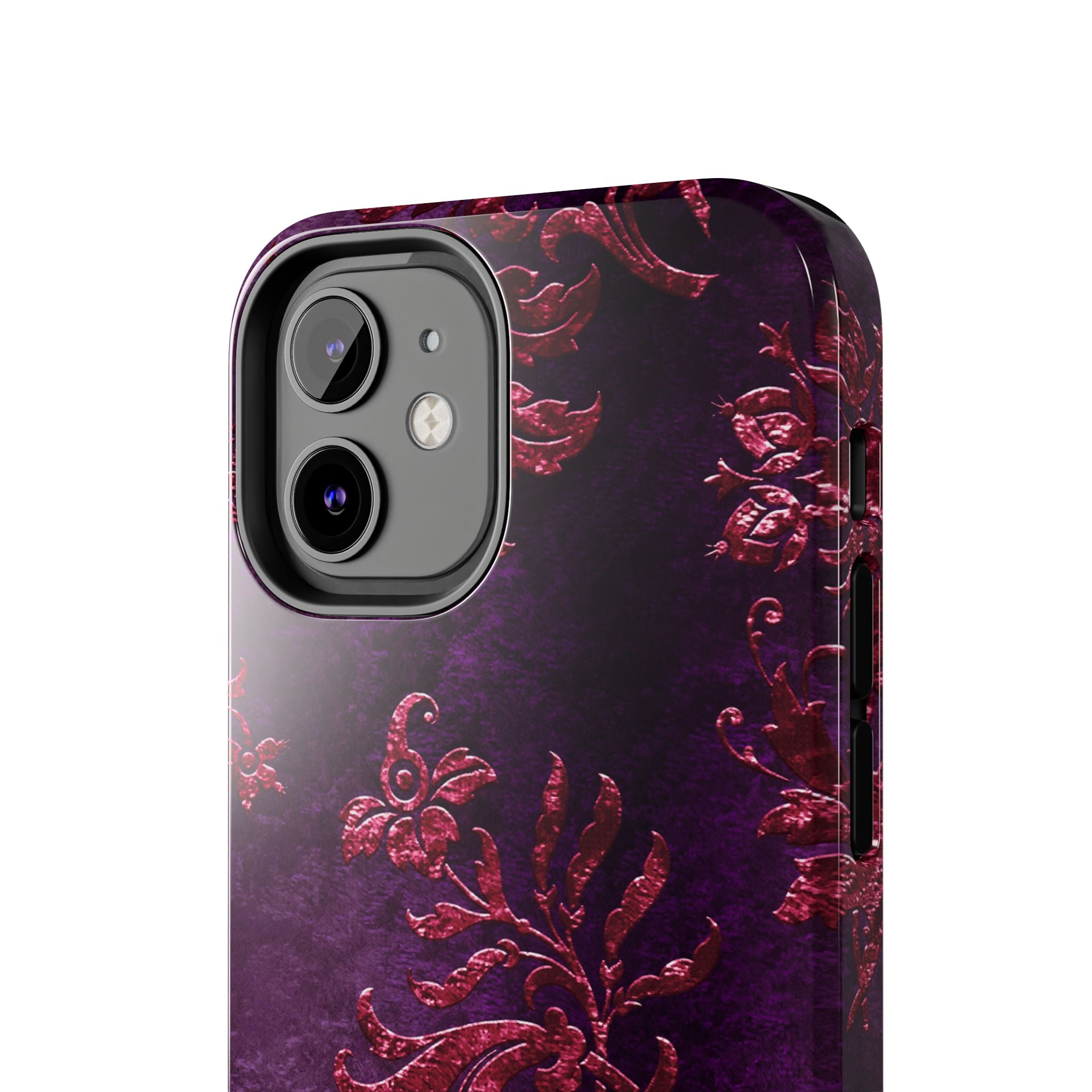embossed-burgundy-velvet-tough-iphone-case-protective-iphone-cover-heavy-duty-iphone-case-rugged-phone-case-durable-smartphon