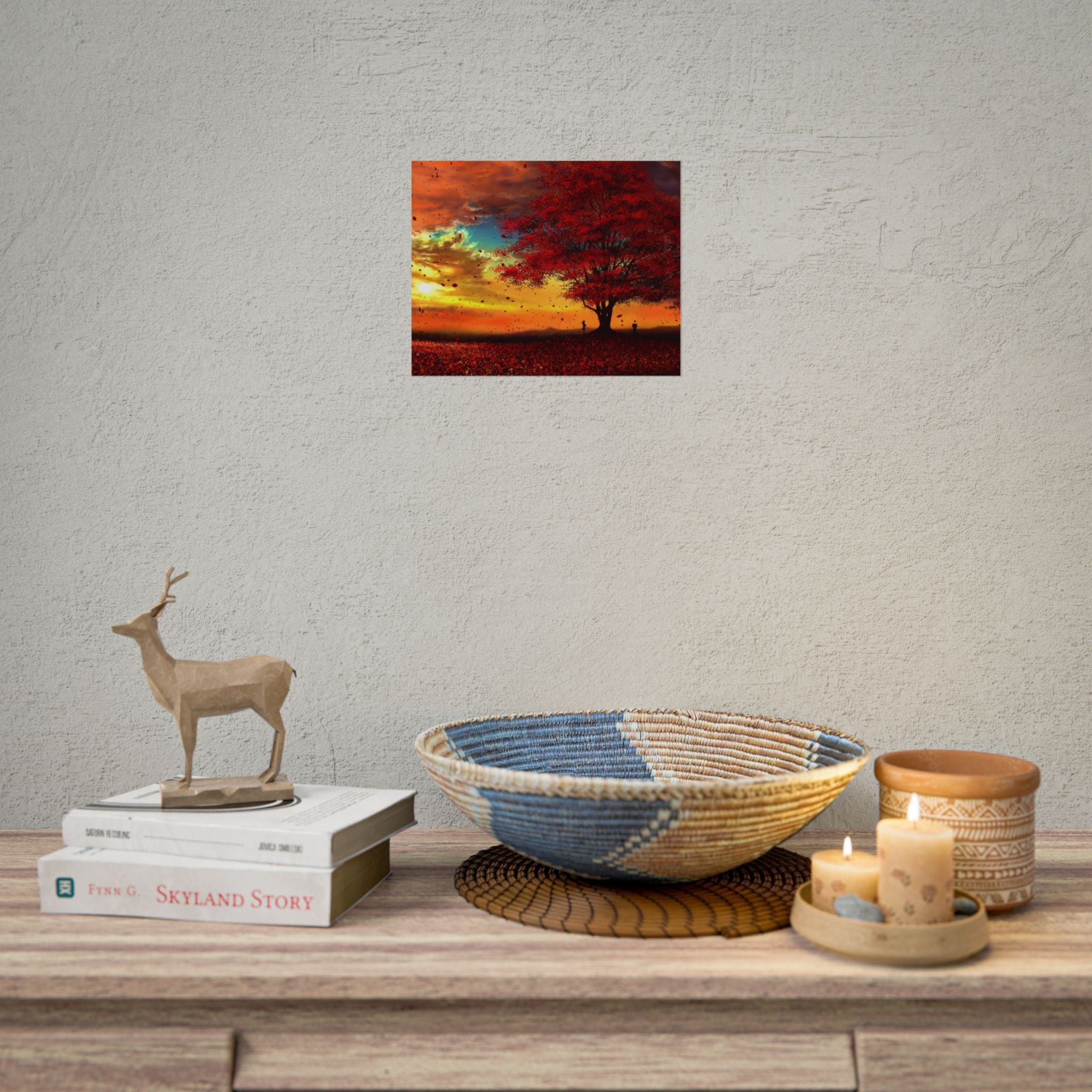 sunset-scenery-autumn-poster-print-wall-art-decor-home-decoration-nature-artwork-gift-idea-wall-hanging