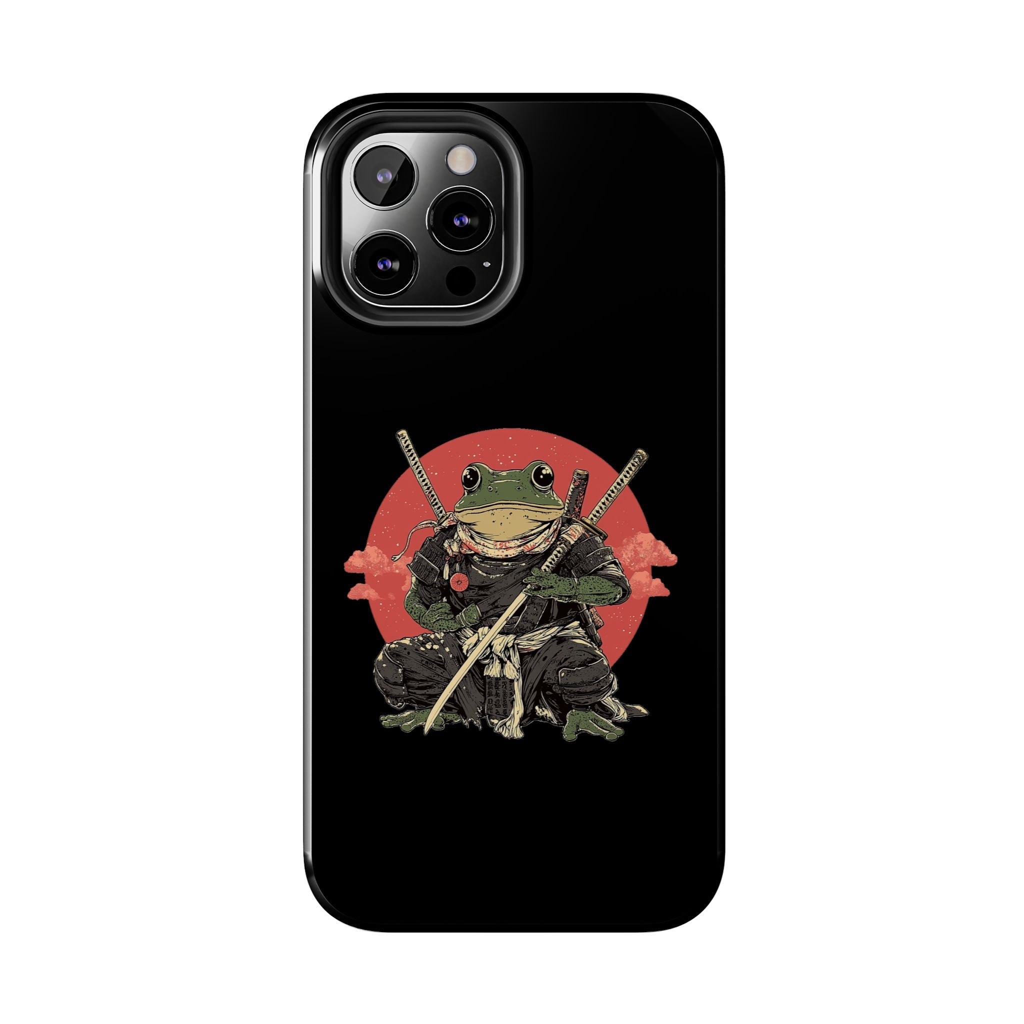 retro-vintage-ninja-frog-iphone-tough-case-red-sun-japanese-samurai-frog-design-ninja-warrior-black-iphone-hard-cover