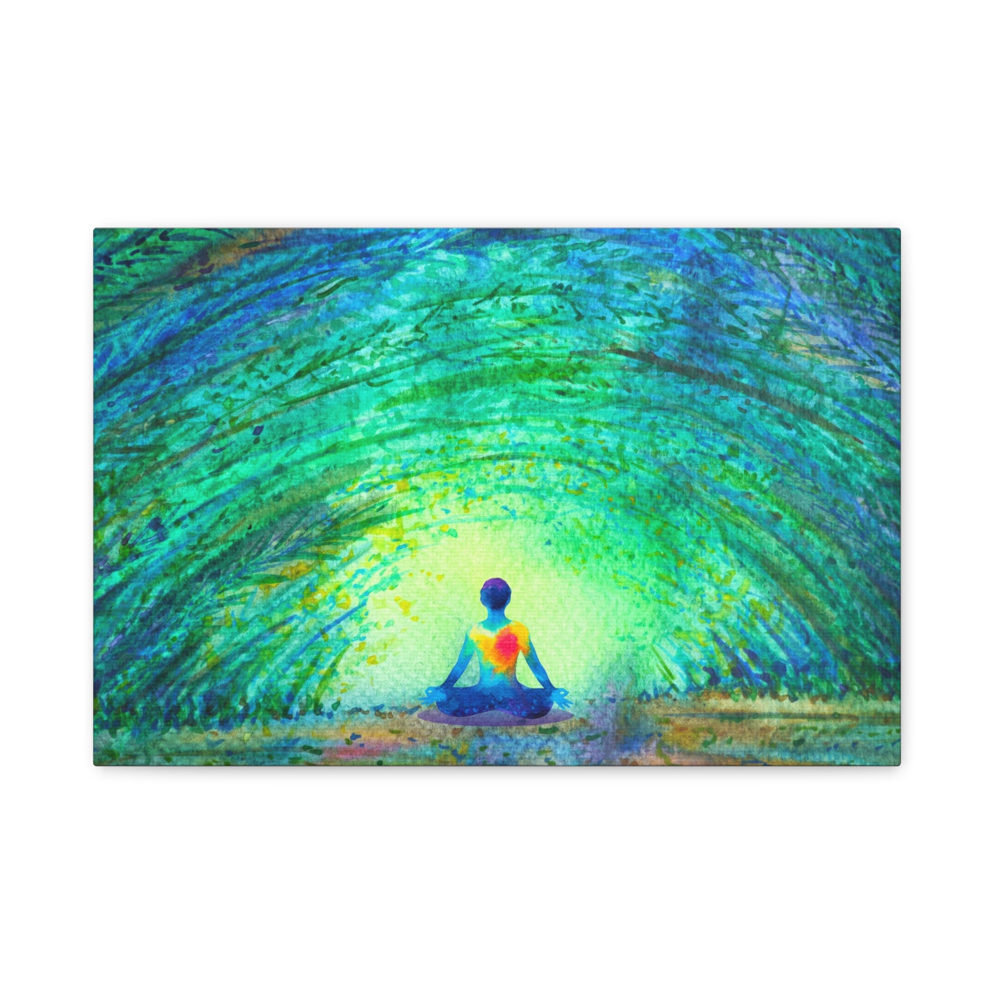 canvas-wall-art-yoga-nature-peace-home-decor-meditation-gift-mindfulness-painting-zen-retreat-print-living-room-decor