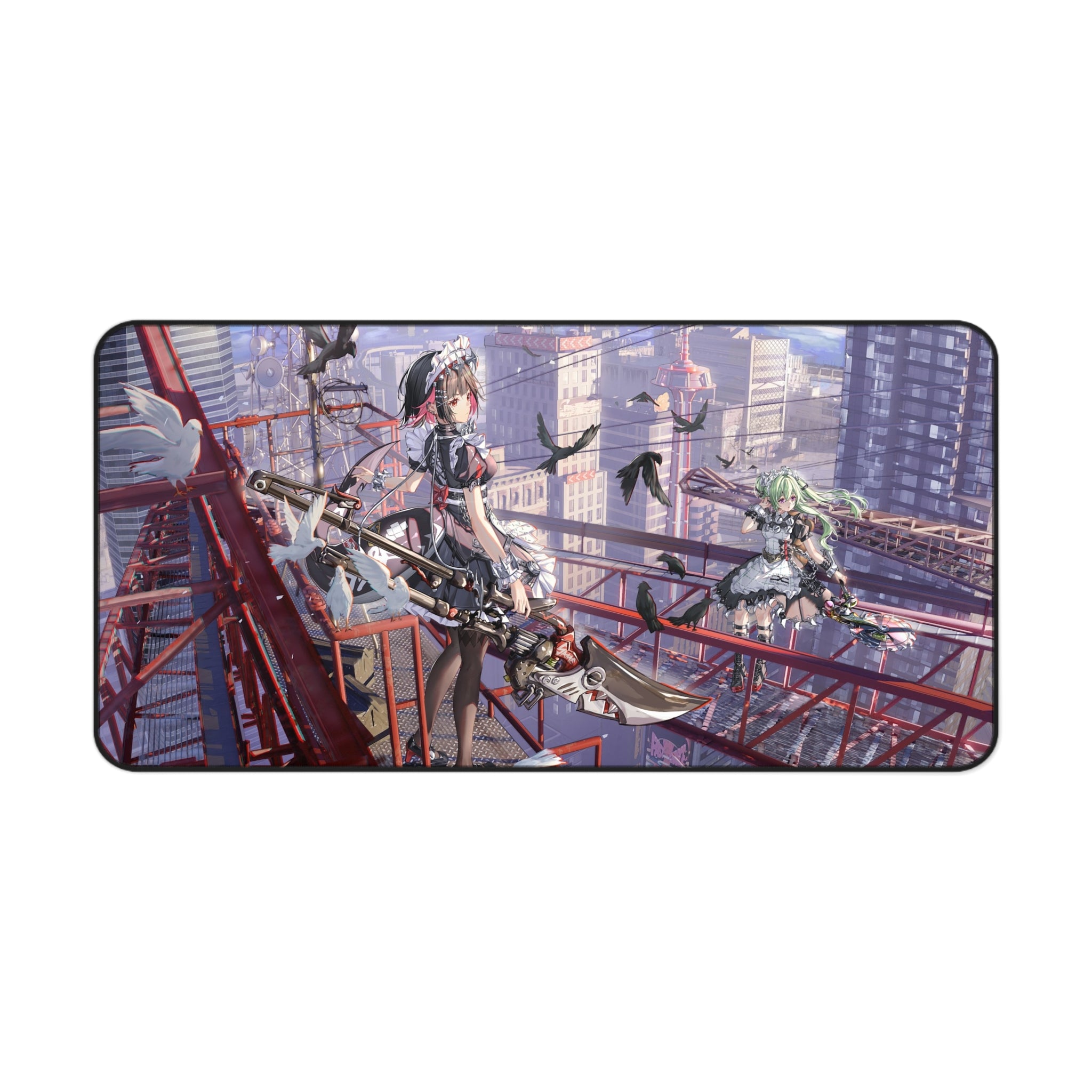 Zenless Zone Zero Ellen Joe Gaming Mouse Pad - ZZZ Desk Mat - New Eridu Anime Desk pad - XL Waifu Ga