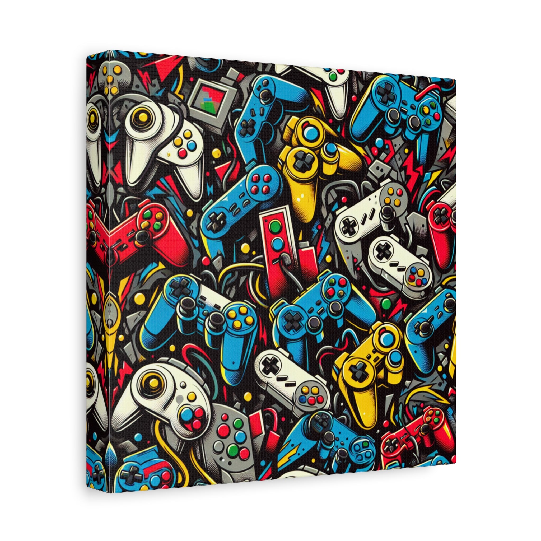 canvas-art-video-game-controller-graffiti-wall-decor-gamer-gift-teen-room-decor-boys-room-art-gaming-wall-print-man-cave-deco