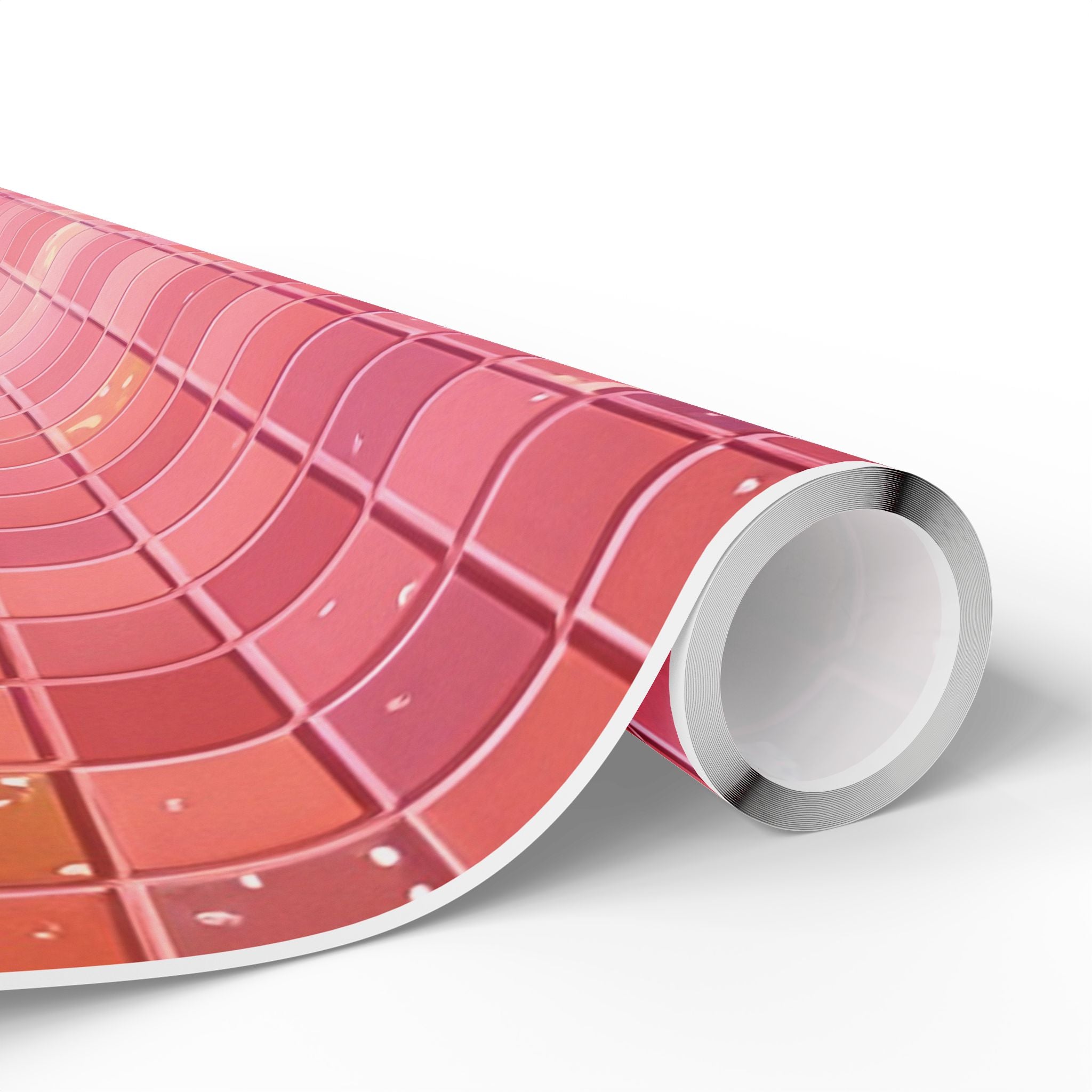 pastel-mosaic-wrapping-paper-pink-hologram-elegant-gift-wrap-for-special-occasions-birthdays-holidays-gift-wrap-wrapping-shee