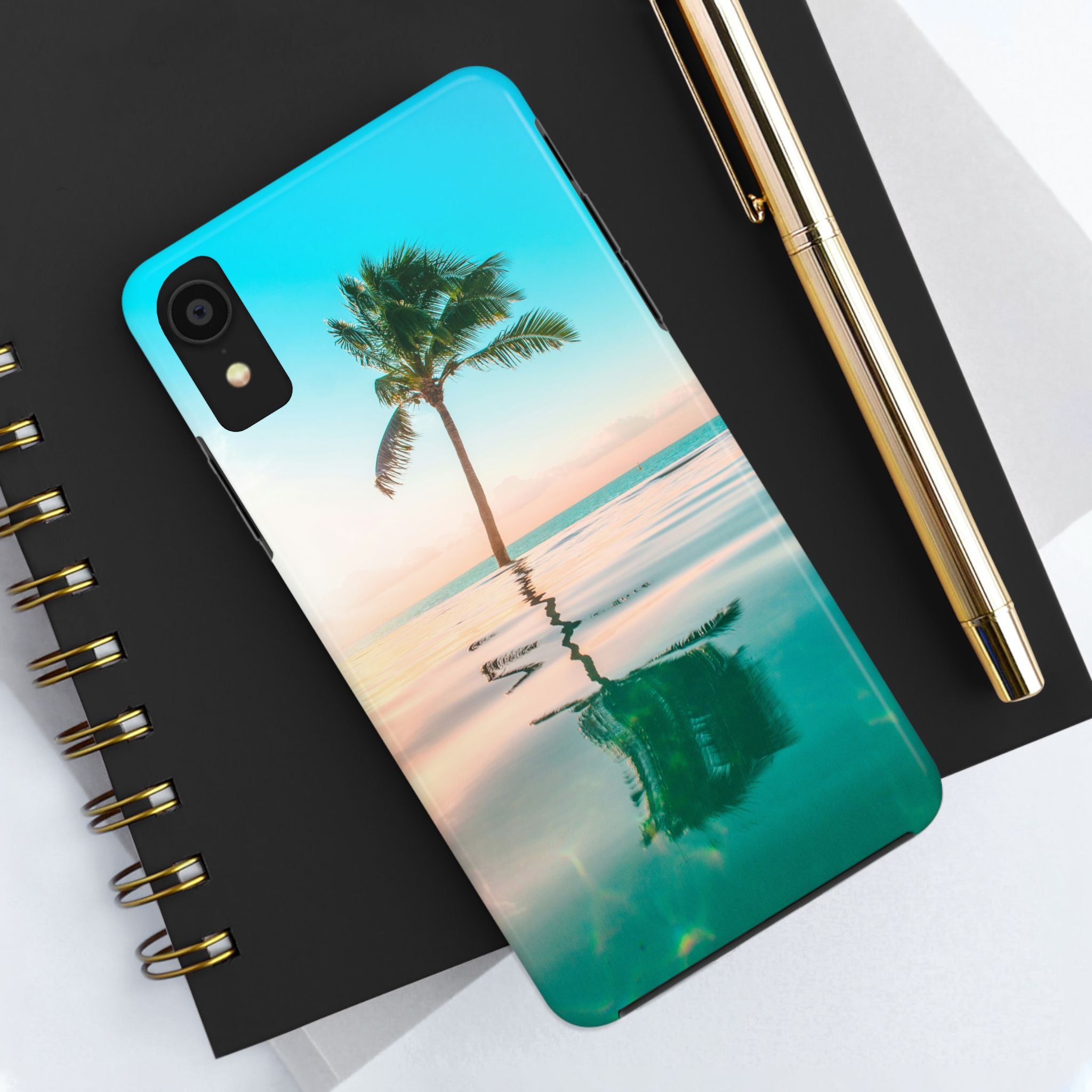 palm-tree-iphone-tough-case-stylish-protective-iphone-cover-beach-lover-gift-summer-accessory-trendy-tropical-smartphone-shel