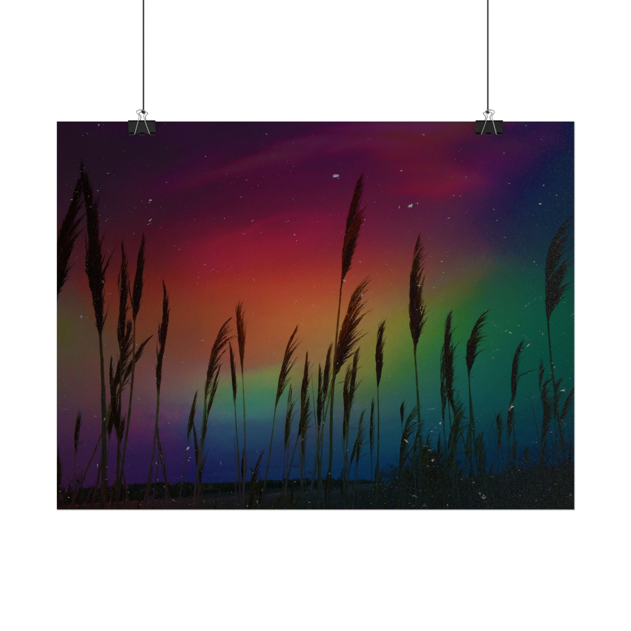 aurora-borealis-poster-wall-art-scenery-northern-lights-poster-print-home-wall-decor-starry-night-picture-housewarming-gifts-