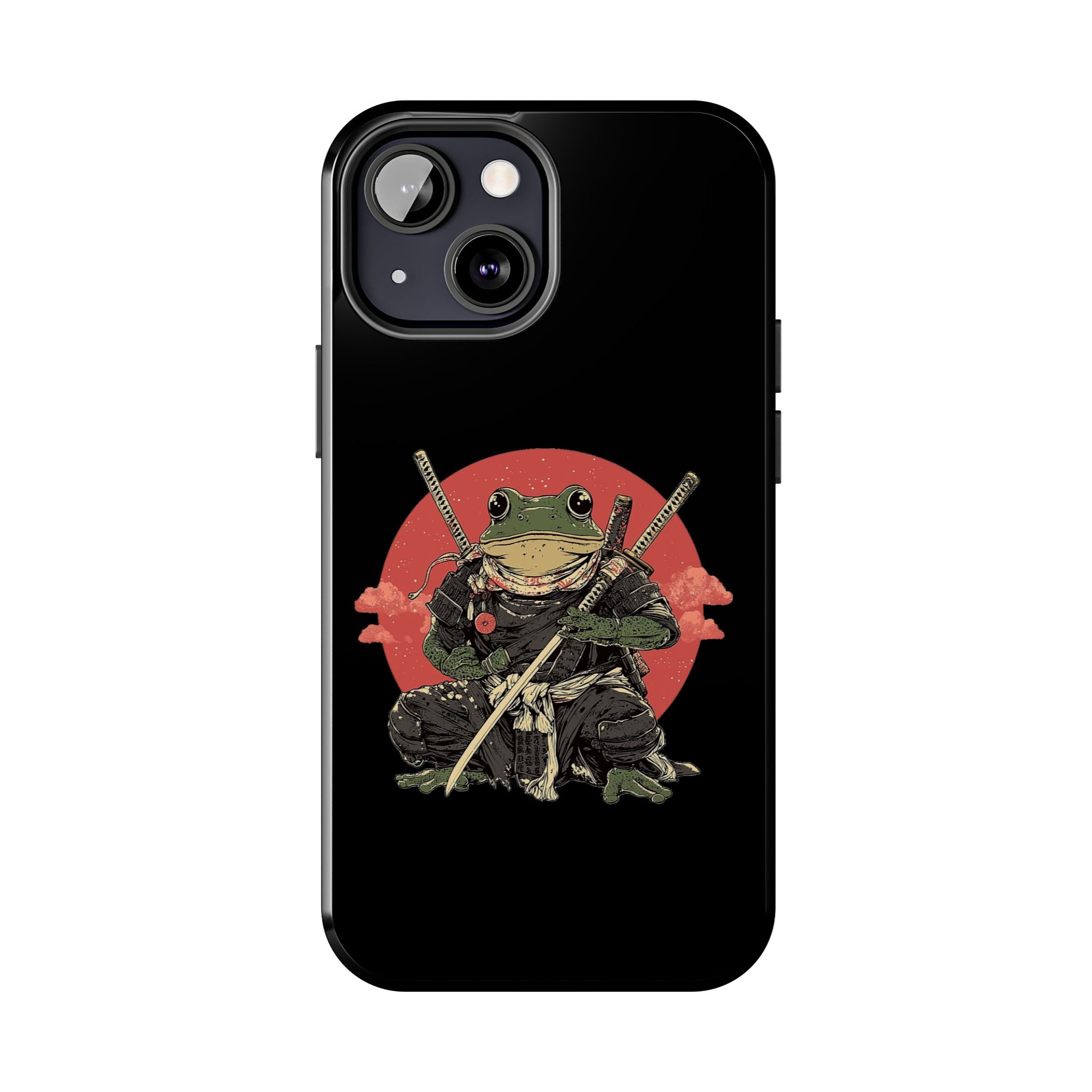 retro-vintage-ninja-frog-iphone-tough-case-red-sun-japanese-samurai-frog-design-ninja-warrior-black-iphone-hard-cover