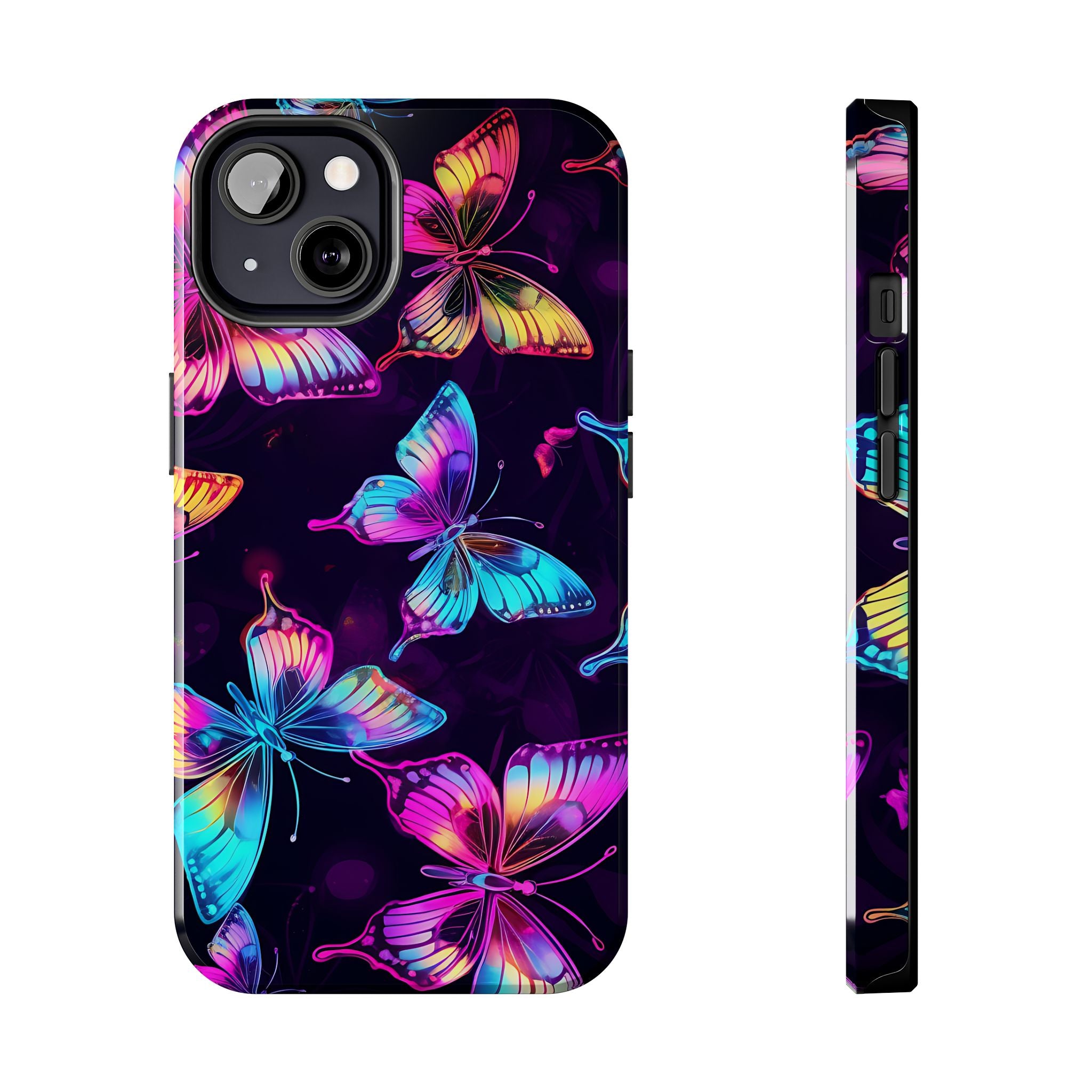 neon-glitter-butterfly-tough-phone-case-iphone-cover-protective-phone-case-sparkly-cellphone-case-glittery-phone-cover-tough-