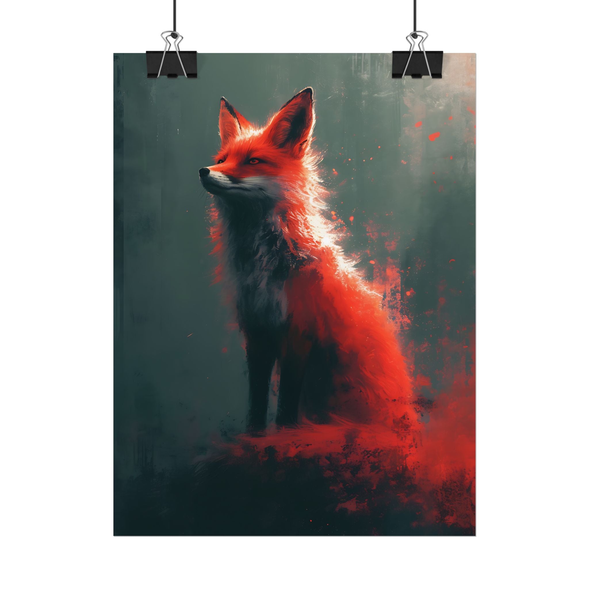 red-fox-fantasy-decor-poster-print-wildlife-wall-art-home-decor-animal-lover-gift-nature-print-fantasy-art-decor