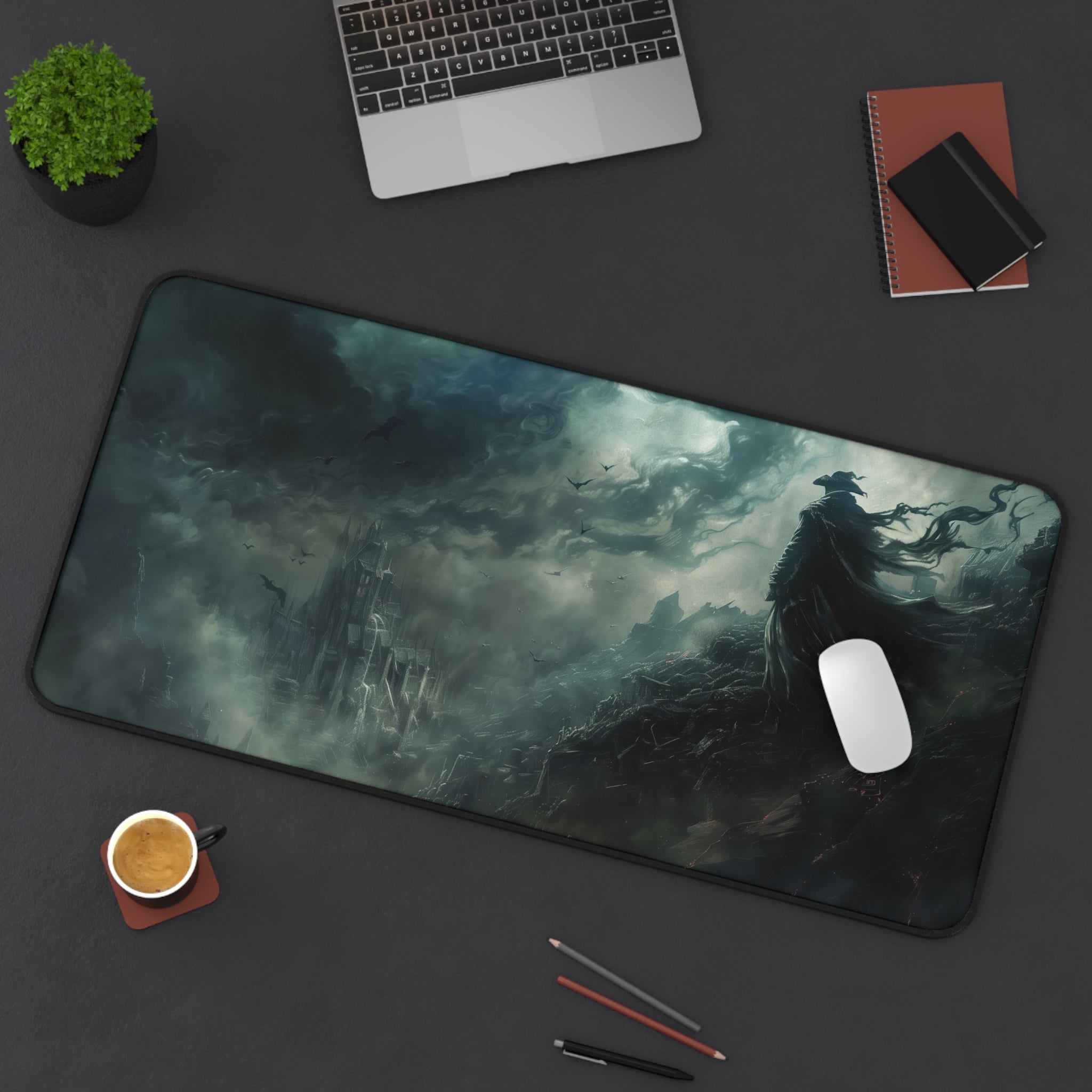 bloodborne-the-hunter-mouse-pad-scenery-castle-desk-pad-blood-moon-large-gaming-desk-mat-fantasy-pro