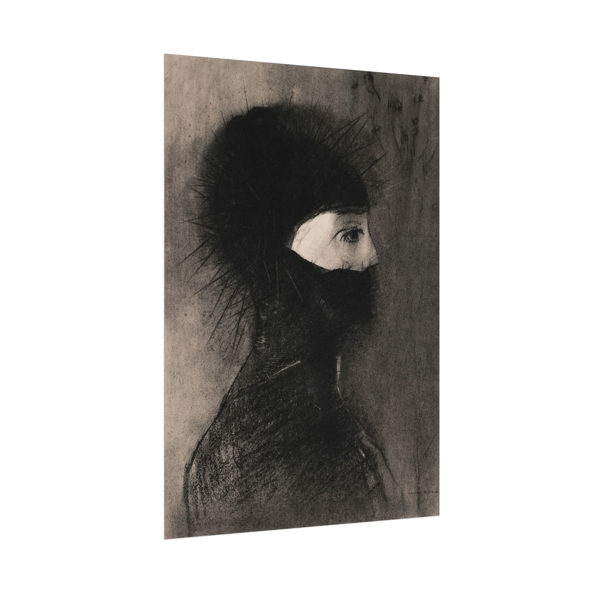 armor-by-odilon-redon-poster-print-vintage-woman-illustration-post-impressionism-art-wall-decor