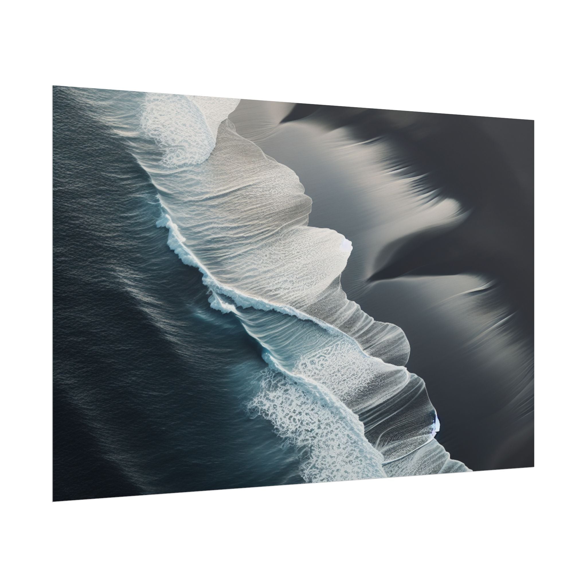 beach-wall-art-ocean-minimalist-poster-print-coastal-photography-ocean-print-sand-landscape-home-office-decoration