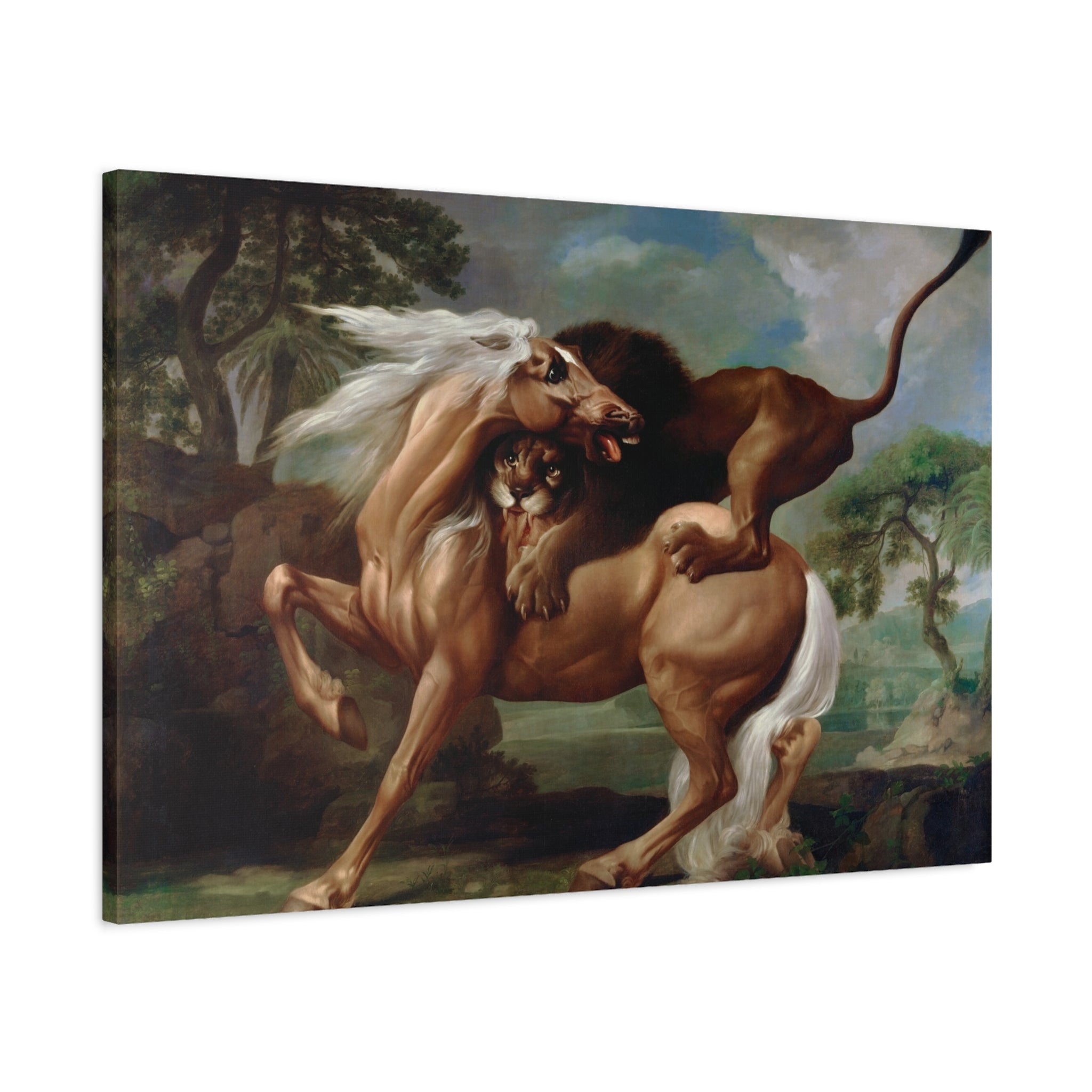 canvas-print-lion-attacking-horse-wall-art-decor-george-stubbs-painting-farm-house-decoration-hunting-art-african-wall-art
