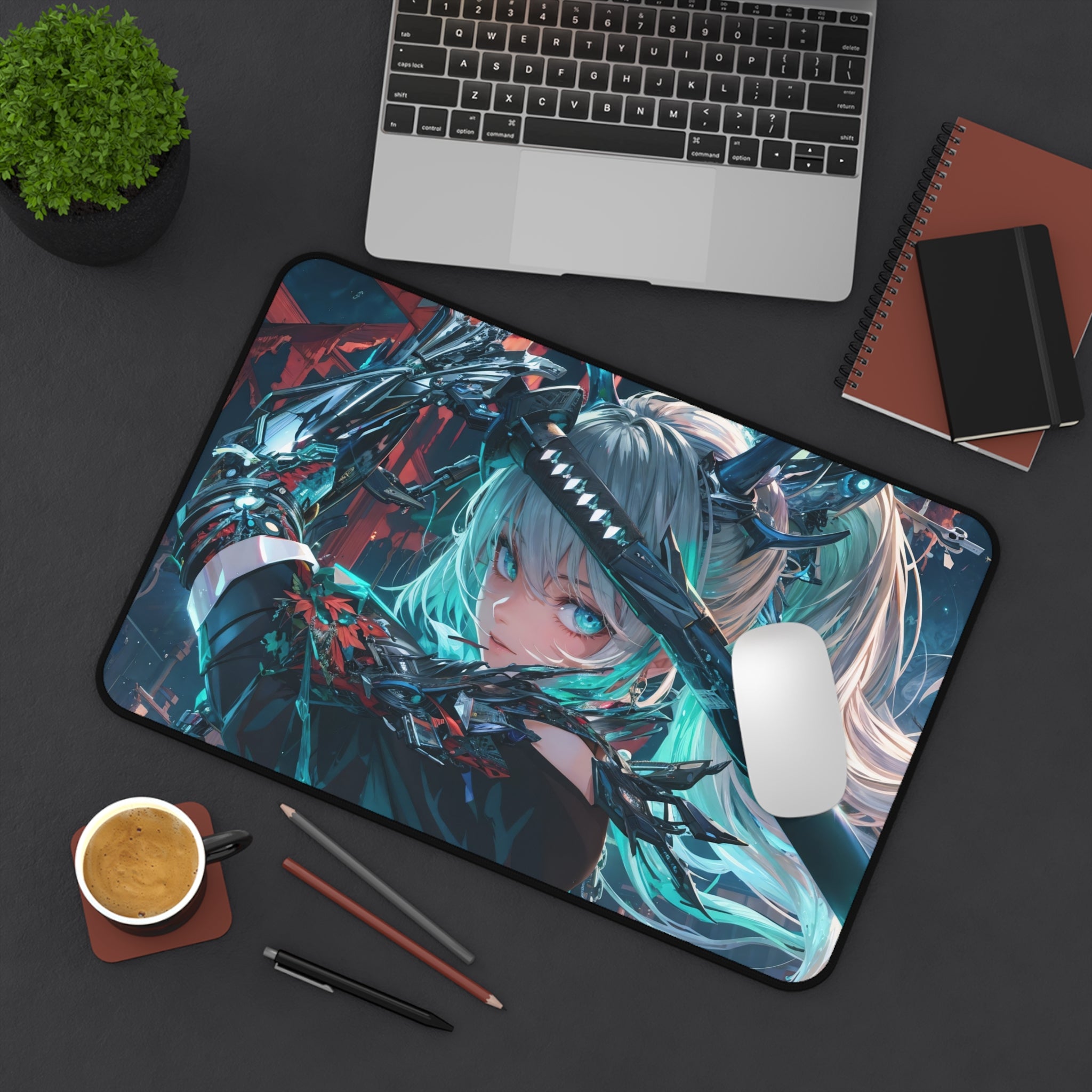 cyberpunk-girl-with-katana-mouse-pad-large-gaming-desk-mat-fantasy-protective-desk-pad-cyber-desk-accessory-anime-girl-mouse-