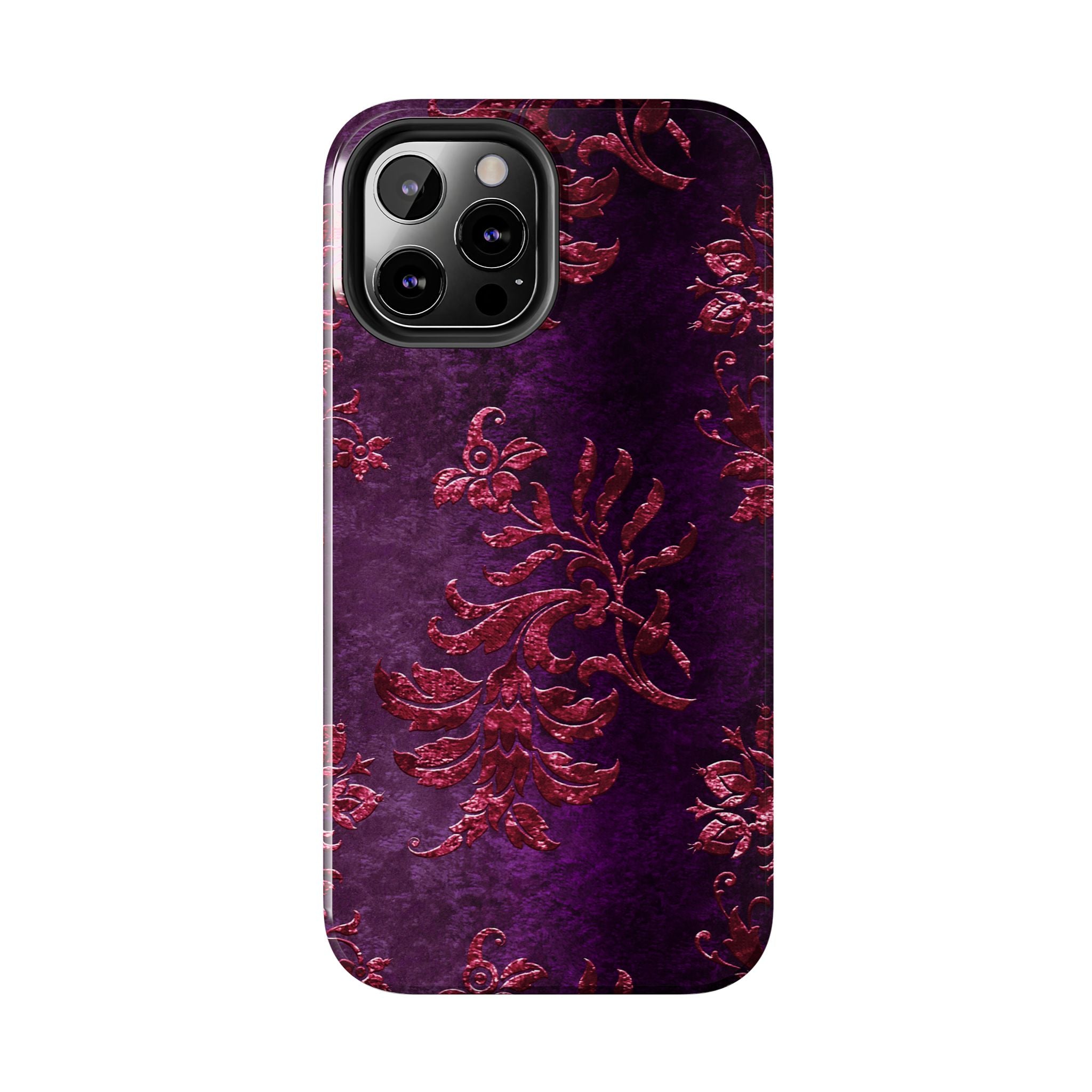 embossed-burgundy-velvet-tough-iphone-case-protective-iphone-cover-heavy-duty-iphone-case-rugged-phone-case-durable-smartphon