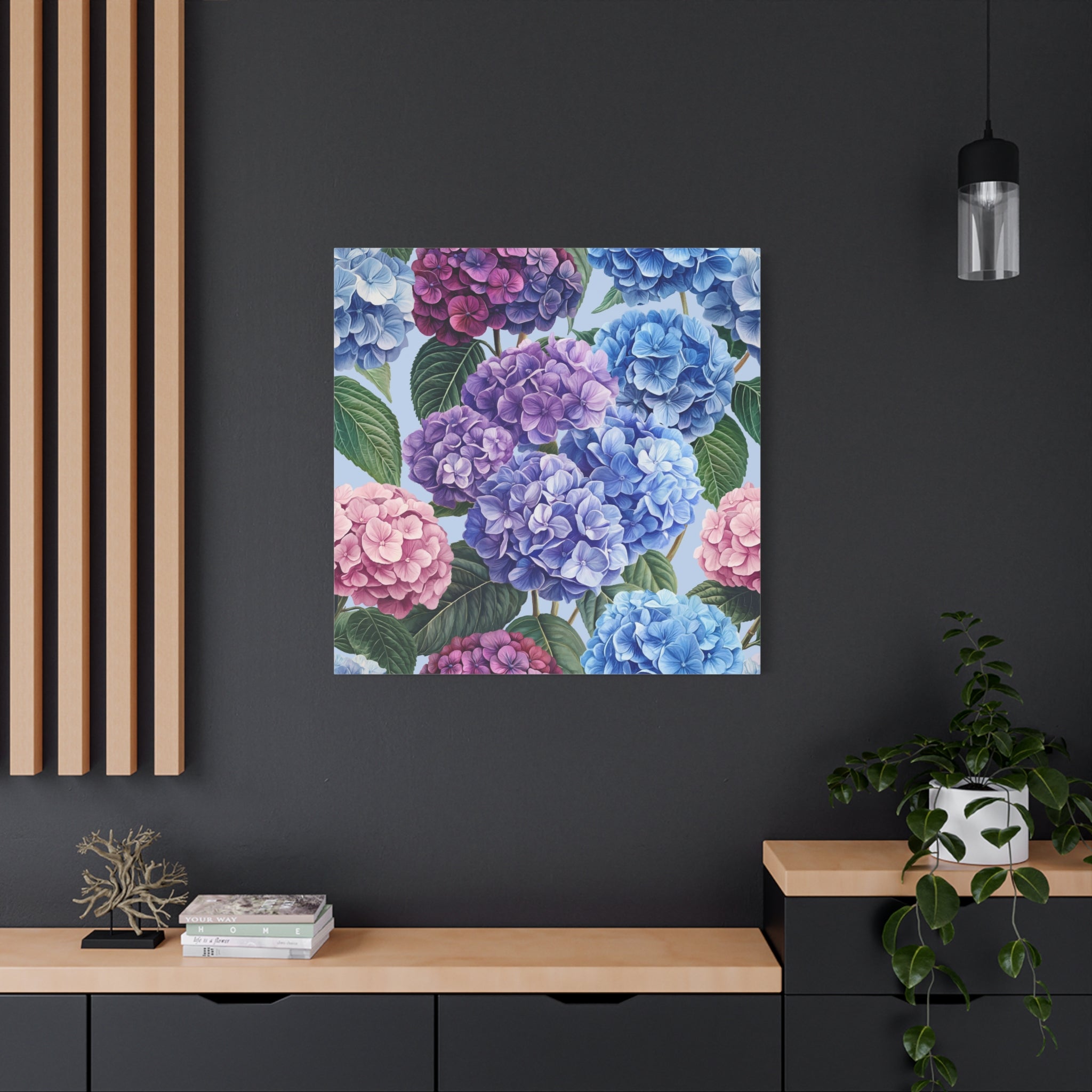 canvas-wall-art-hydrangea-print-floral-home-decor-stretched-matte-canvas-1-25-inch-botanical-artwork-garden-flowers-painting