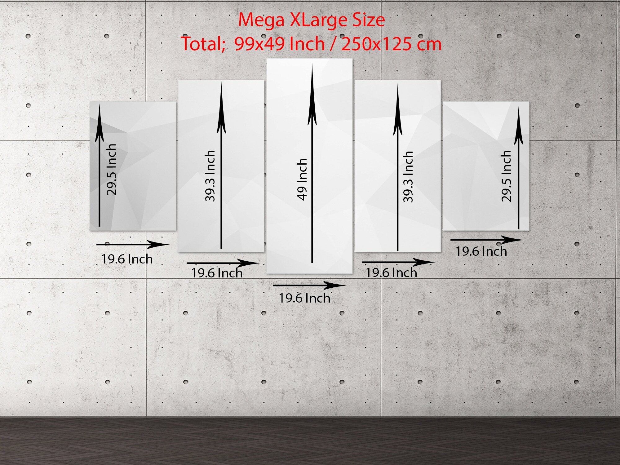 great-wall-of-china-5-piece-canvas-extra-large-wall-art-chinese-art-great-wall-poster-5-piece-5-panel-chinese-gift