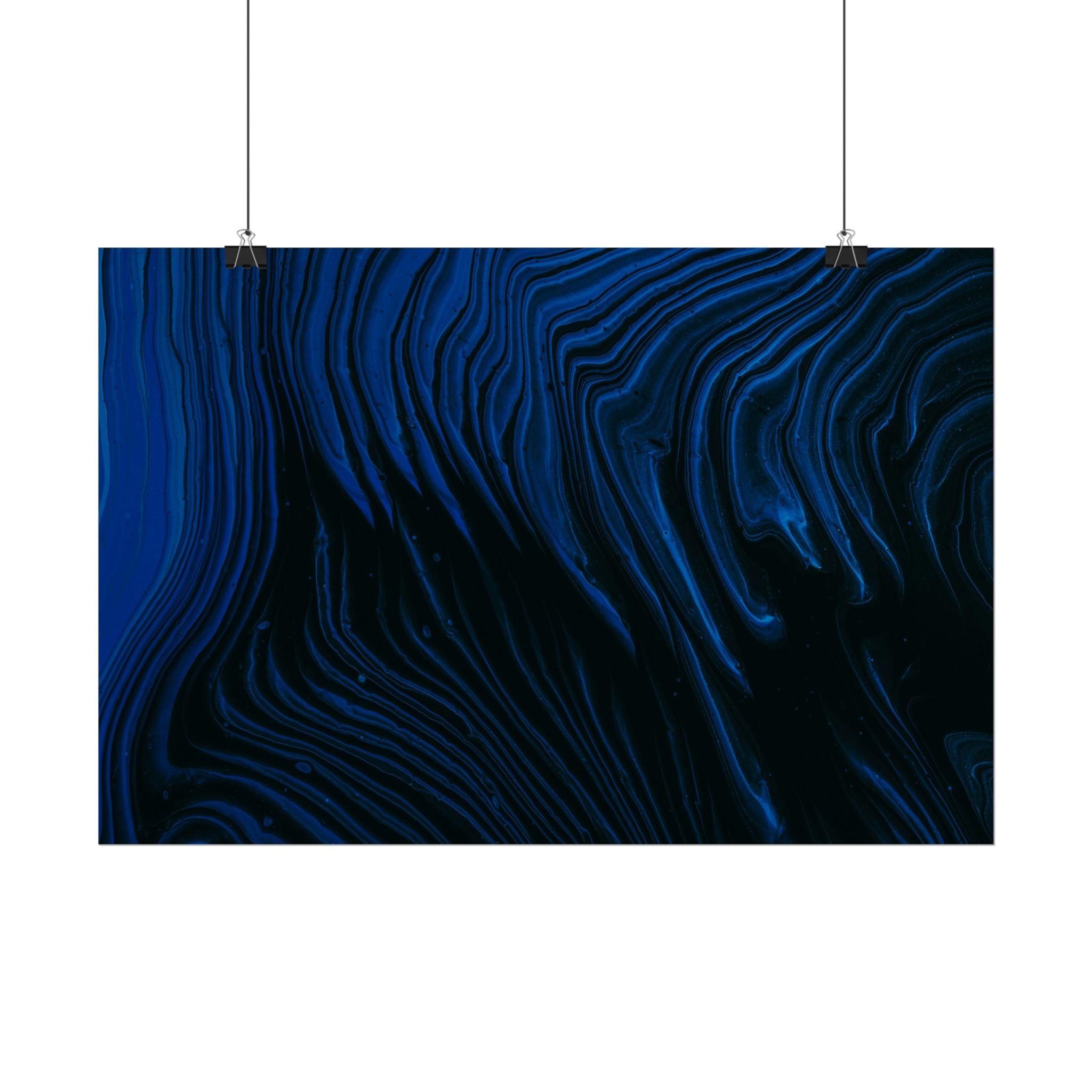navy-blue-abstract-poster-print-home-decor-office-wall-art-navy-blue-aesthetic-decor-blue-room-decor-abstract-art