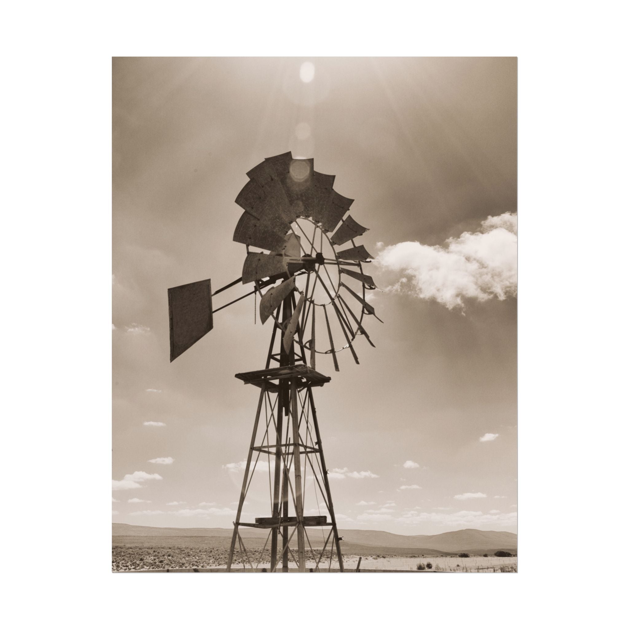 rustic-windmill-photography-poster-print-farm-house-wall-decor-gift-for-farmers-country-home-decor-windmill-wall-art
