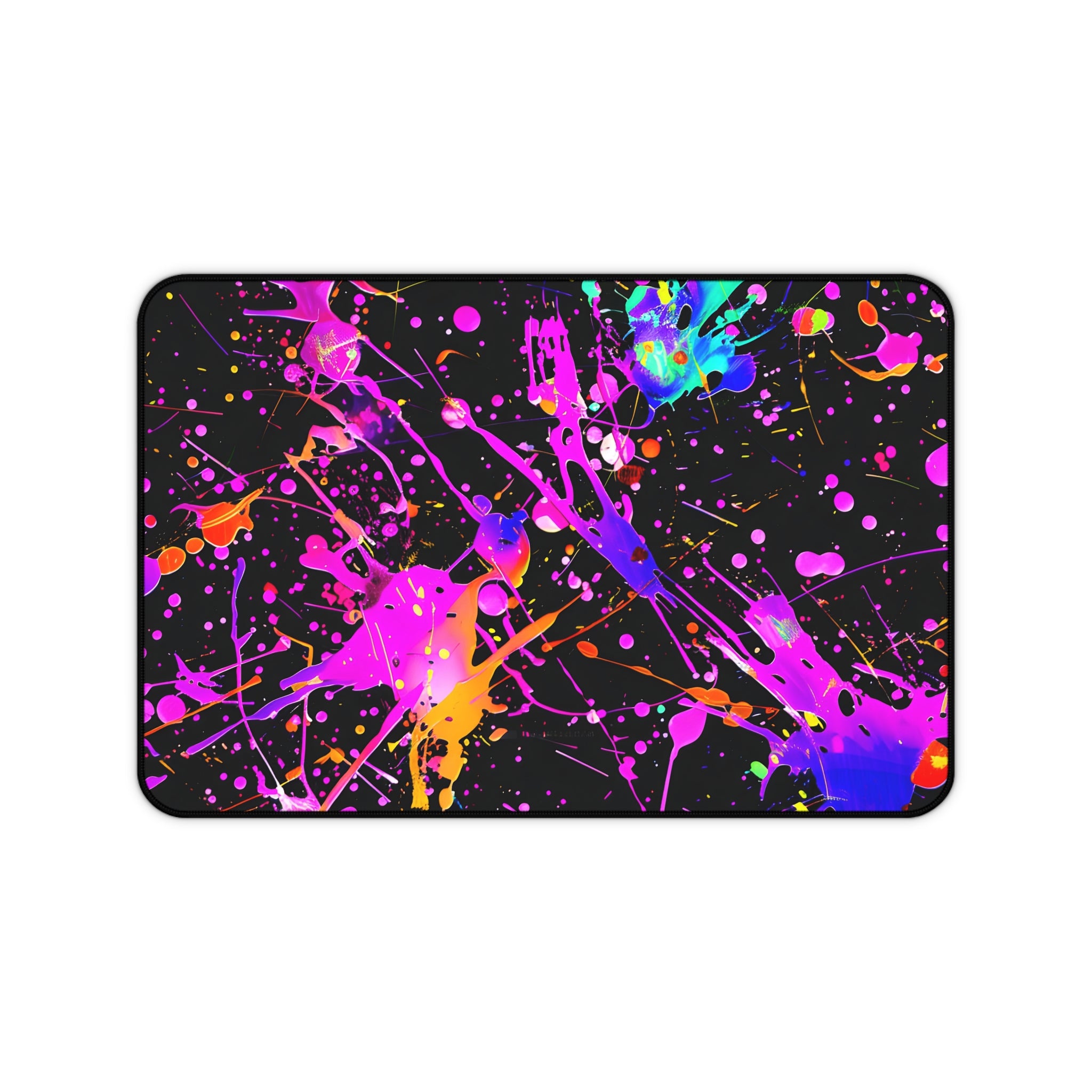 neon-abstract-paint-splatter-desk-mat-blue-pink-large-gaming-mouse-pad-colorful-work-from-home-desk-accessory-desk-blotter